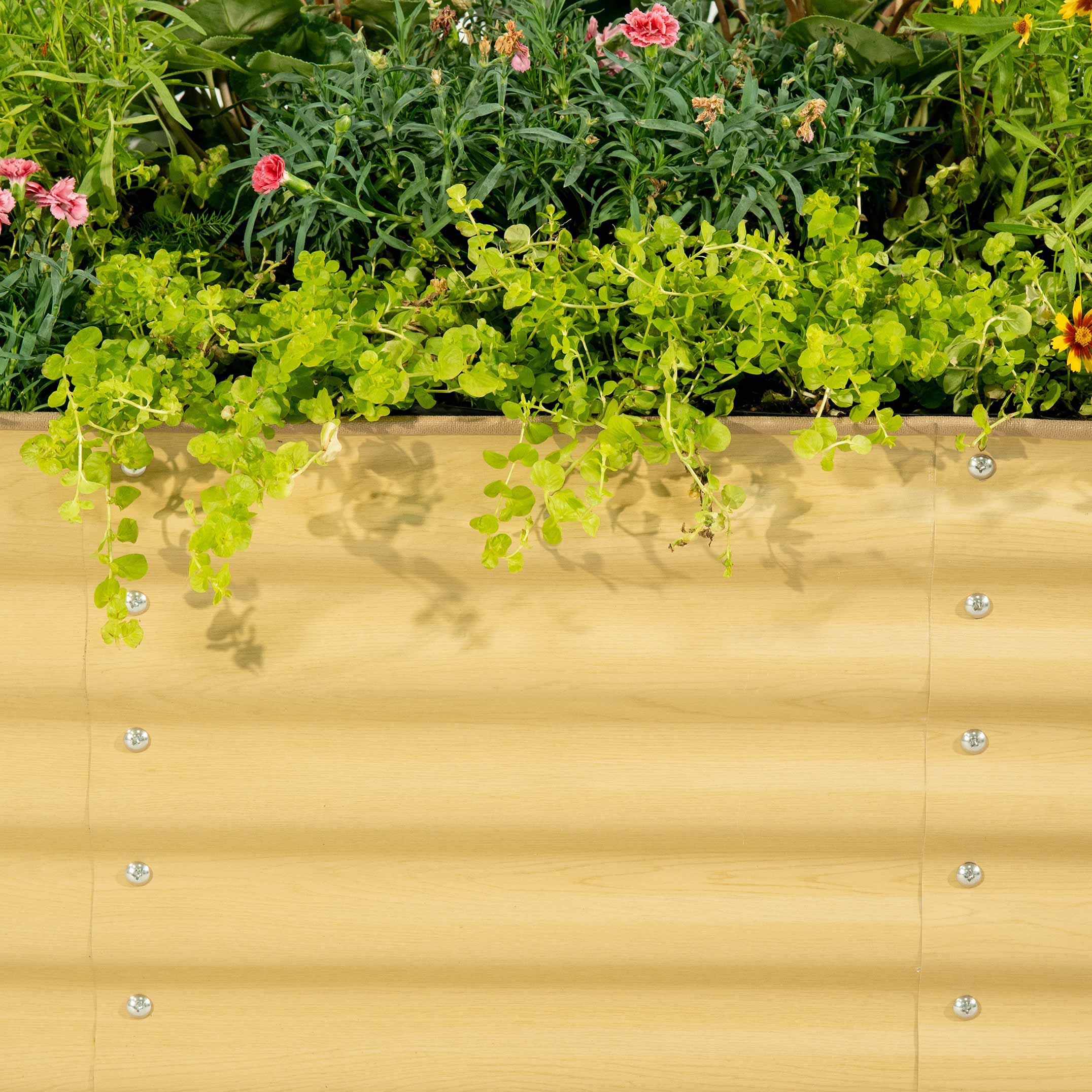 17" Tall 10 In 1 Jumbo Modular Metal Raised Garden Bed Kit - Image 24