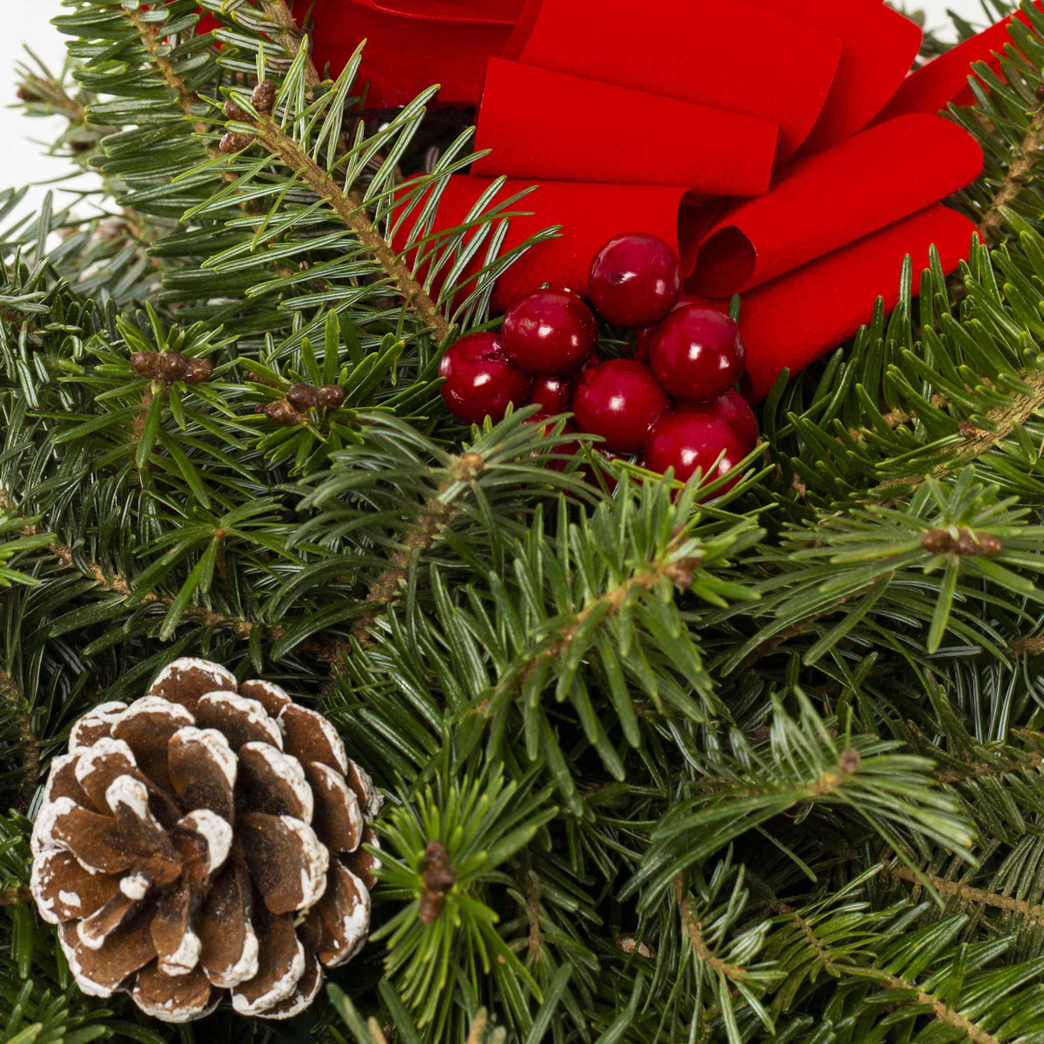 12" Kissing Ball Holiday Greens - Image 2