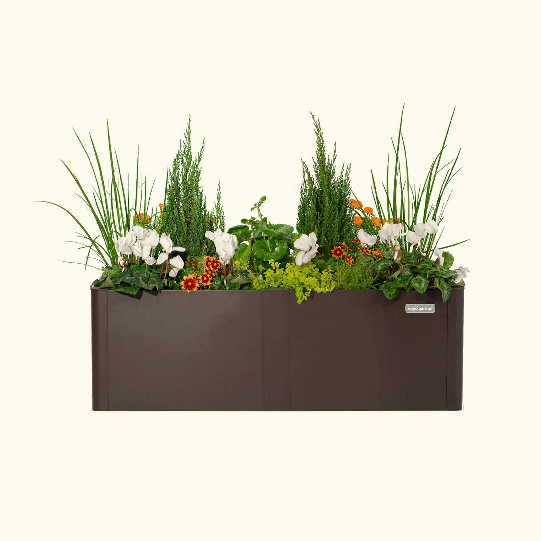 17" Tall Modern 27" x 53" Metal Raised Garden Bed - Image 21