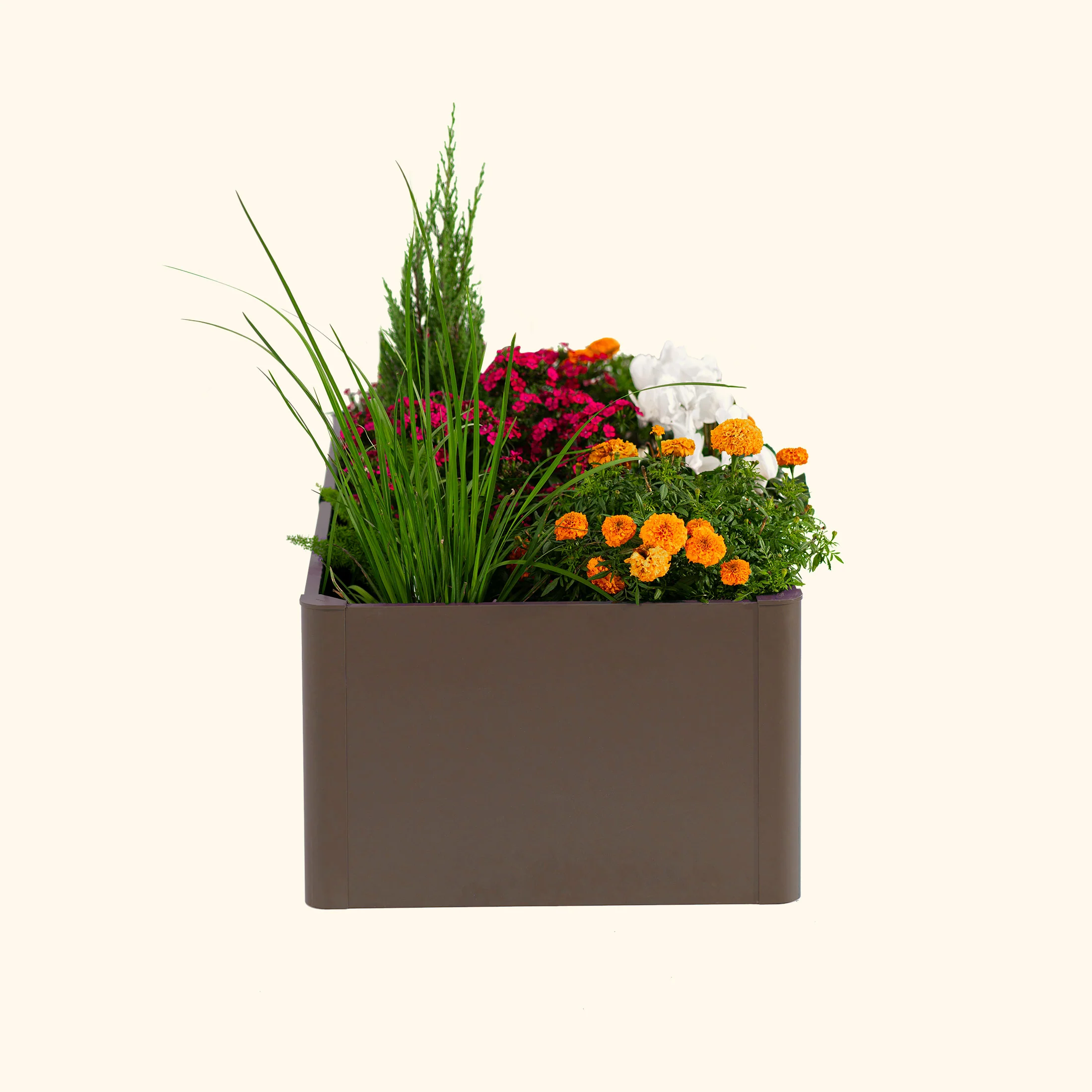 17" Tall Modern 27" x 83" Metal Raised Garden Bed - Image 22