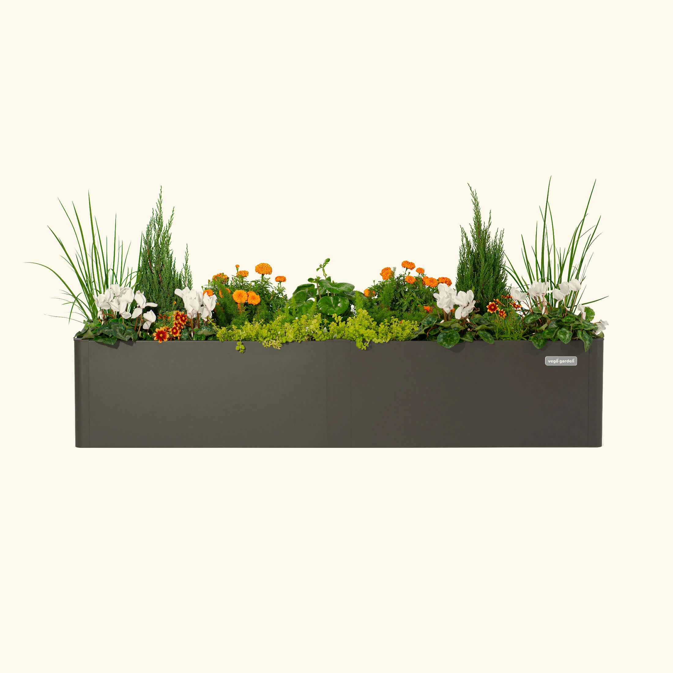 17" Tall Modern 42" x 83" Metal Raised Garden Bed - Image 26