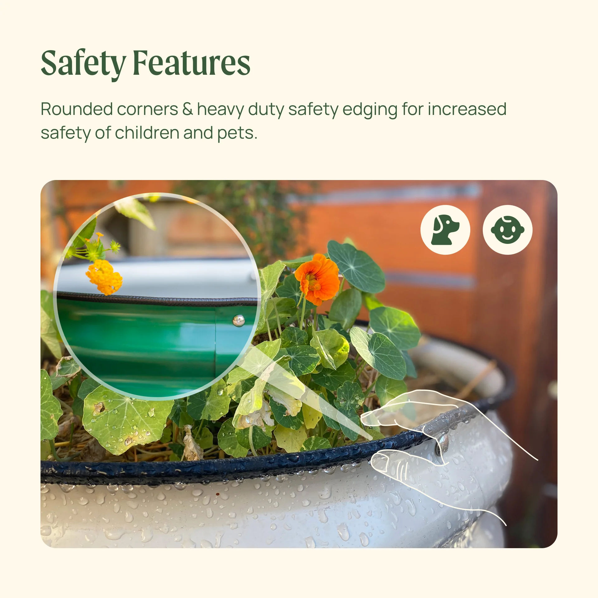 17" Tall U-Shaped Raised Garden Bed Kit - Jumbo Size - Image 14