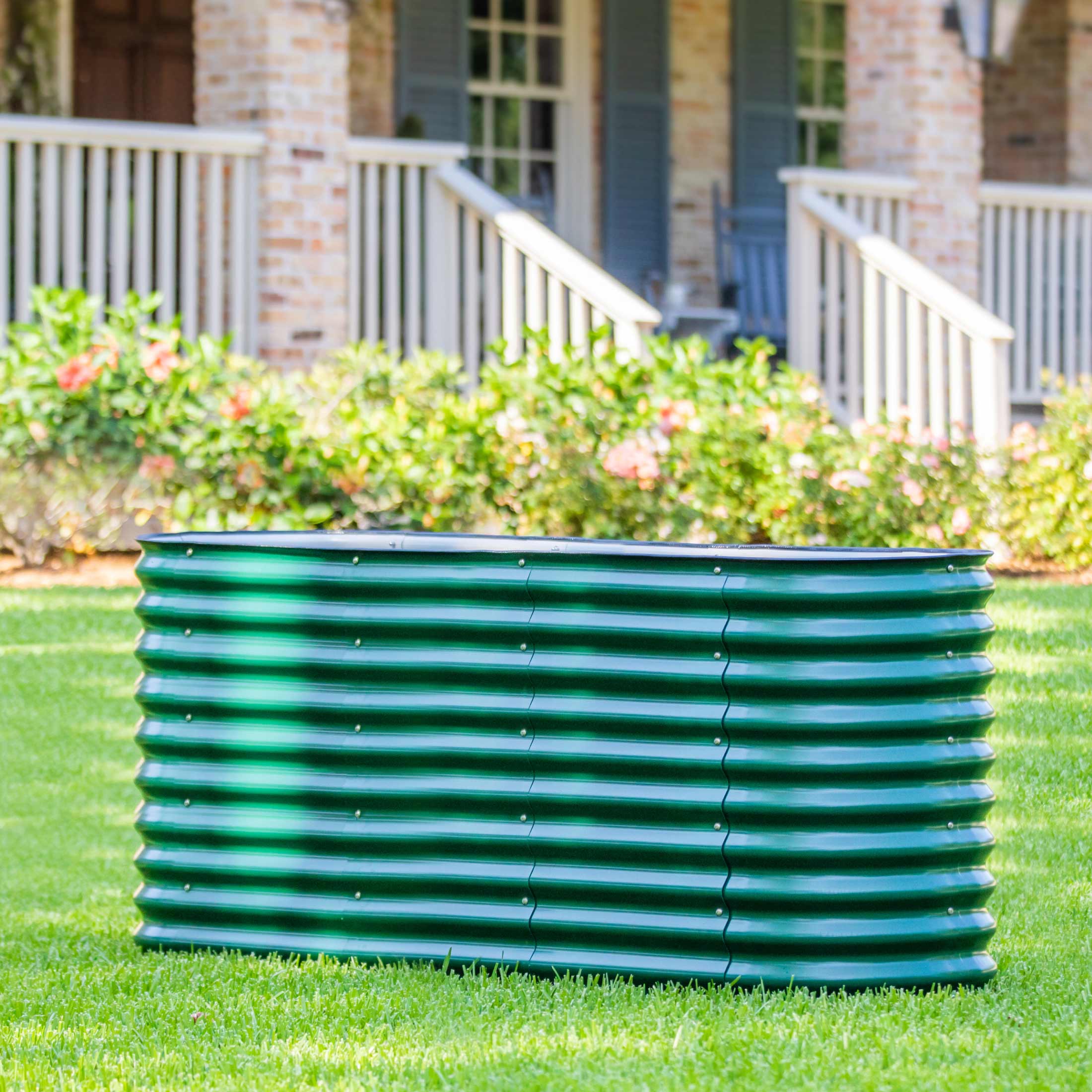 32" Extra Tall 6 In 1 Medium Modular Metal Raised Garden Bed Kit - Image 20