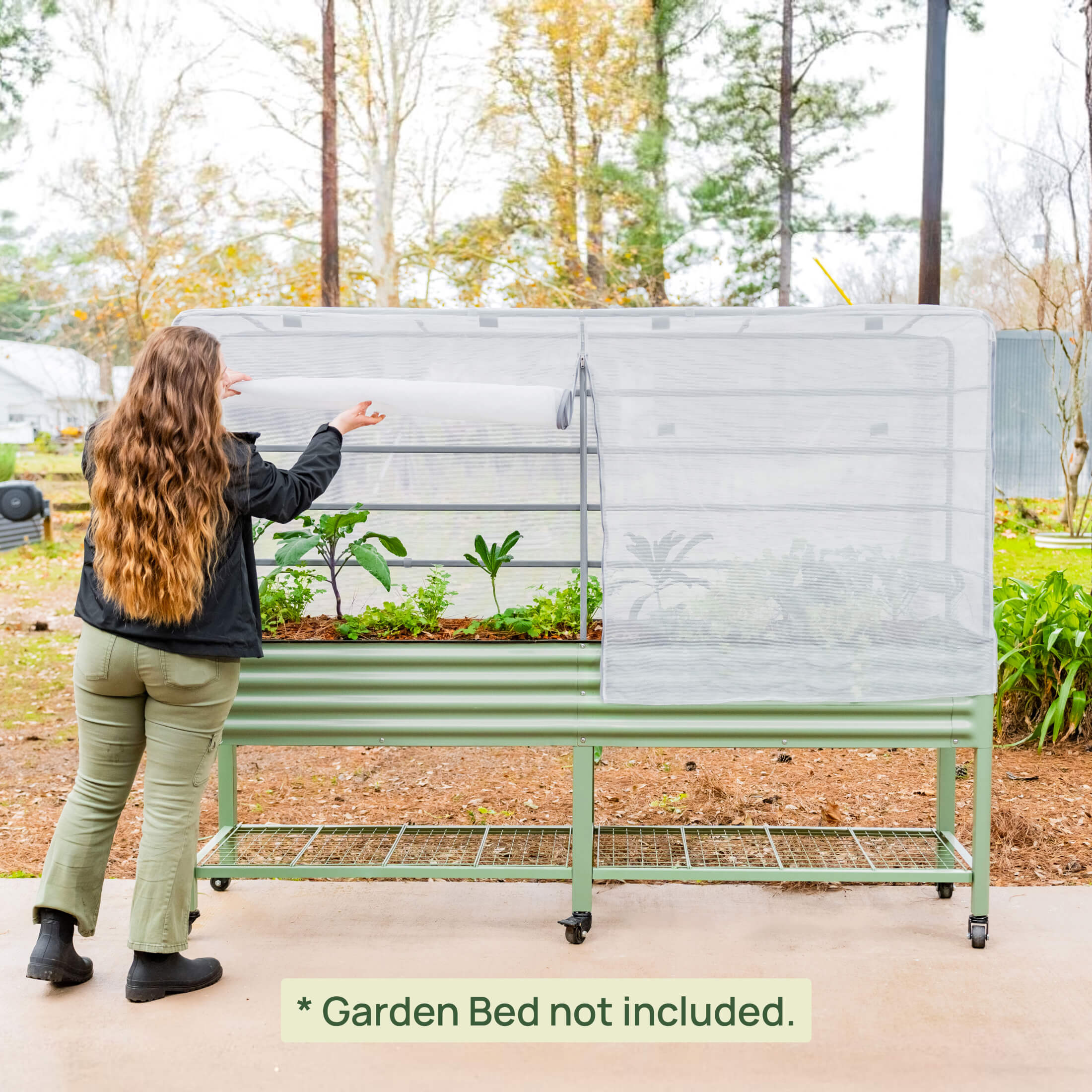 Mesh Cover System for Elevated Bed - Image 9