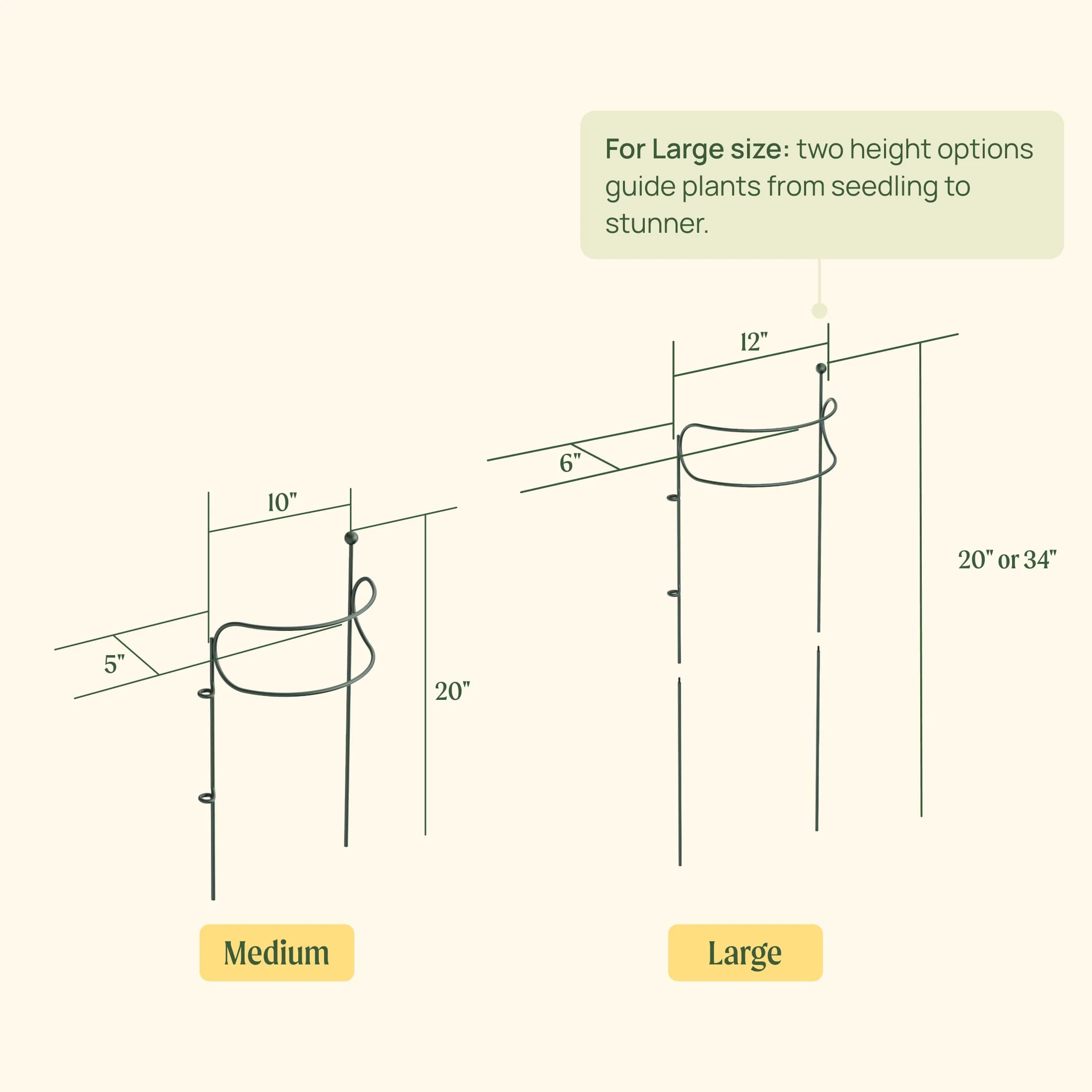 Border Plant Support Curved - 6 Pack - Image 11