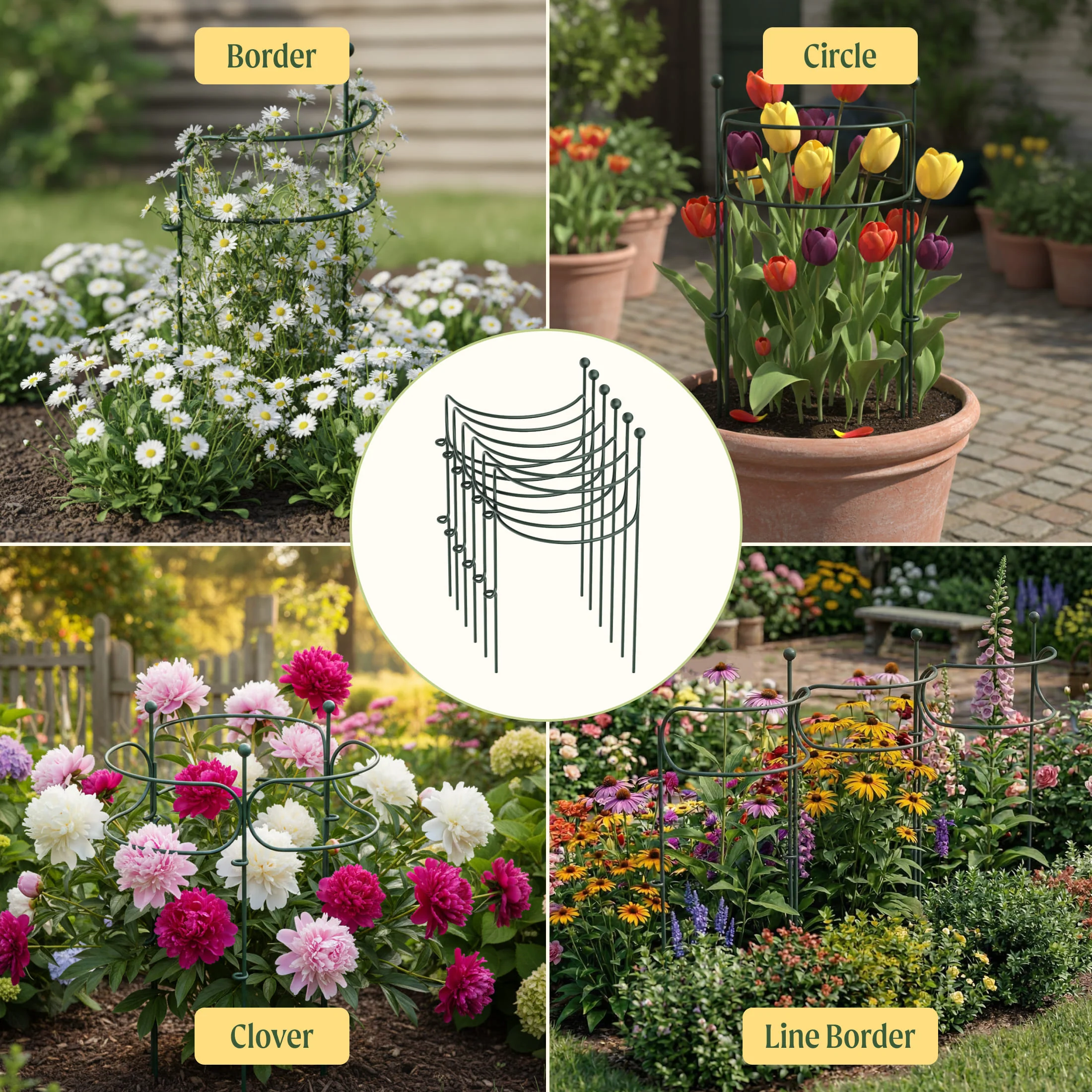 Border Plant Support Curved - 6 Pack - Image 14