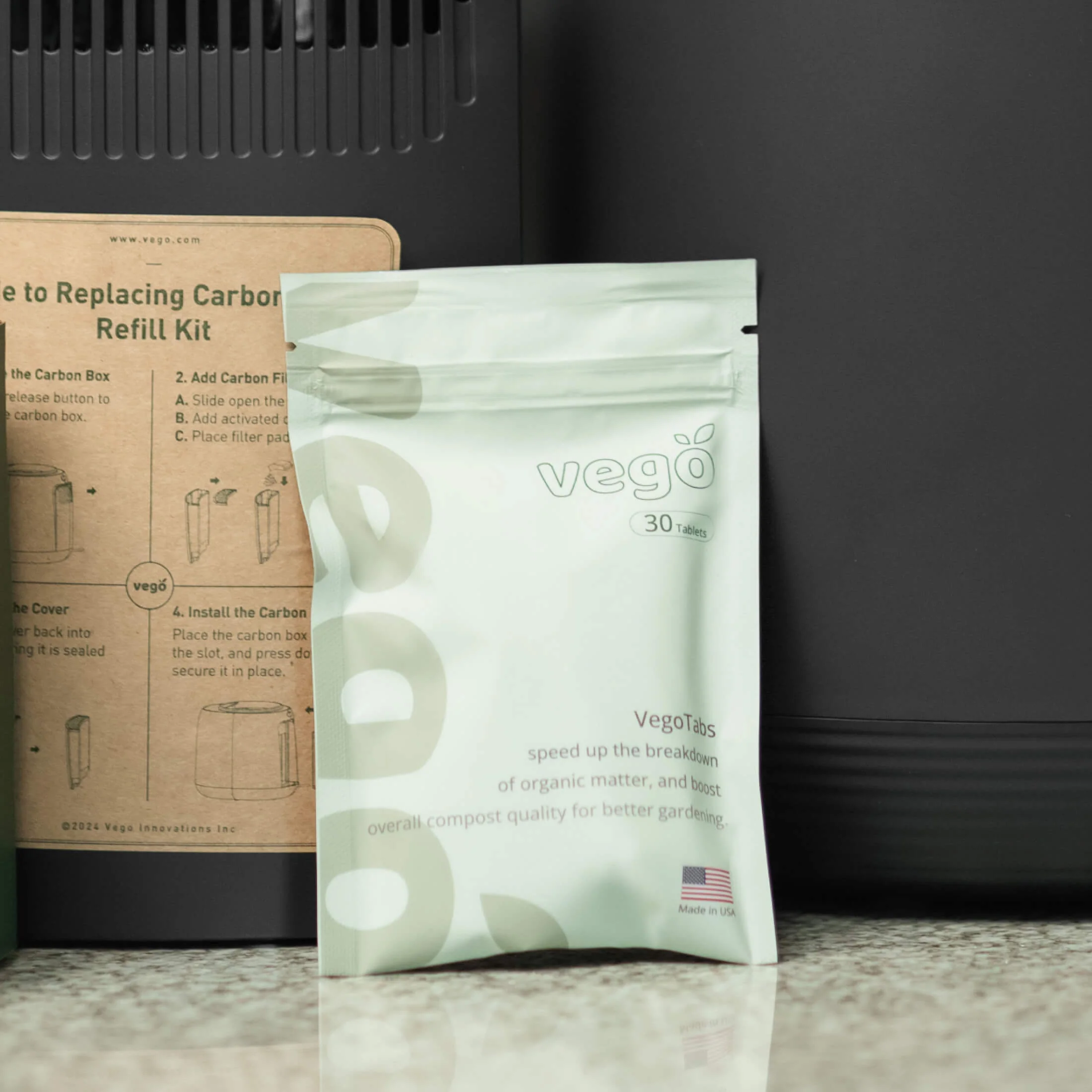 Carbon Filter Refill Kit & VegoTabs Bundle - Image 4