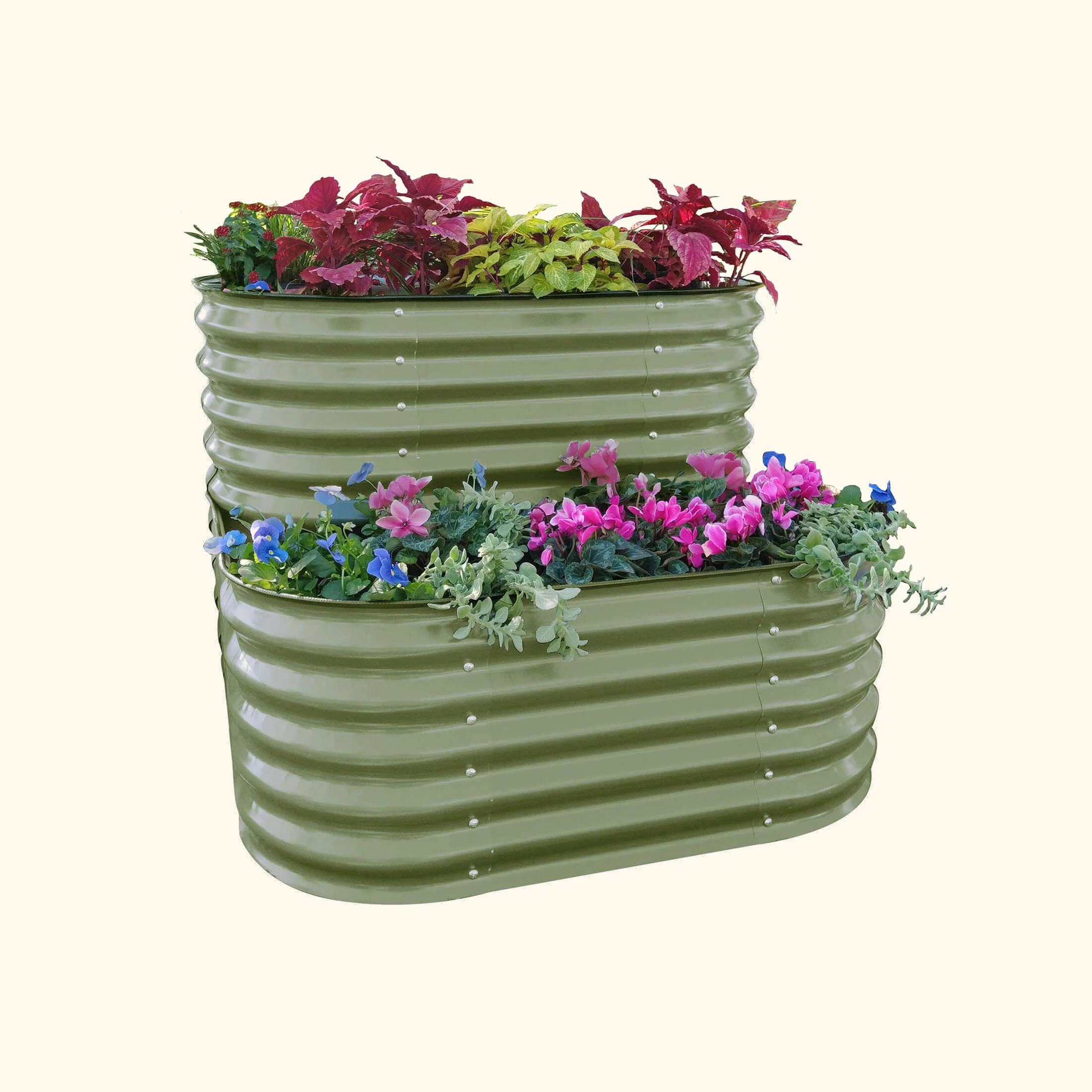 Cascading Metal Raised Garden Bed Kit - Standard Size - Image 8