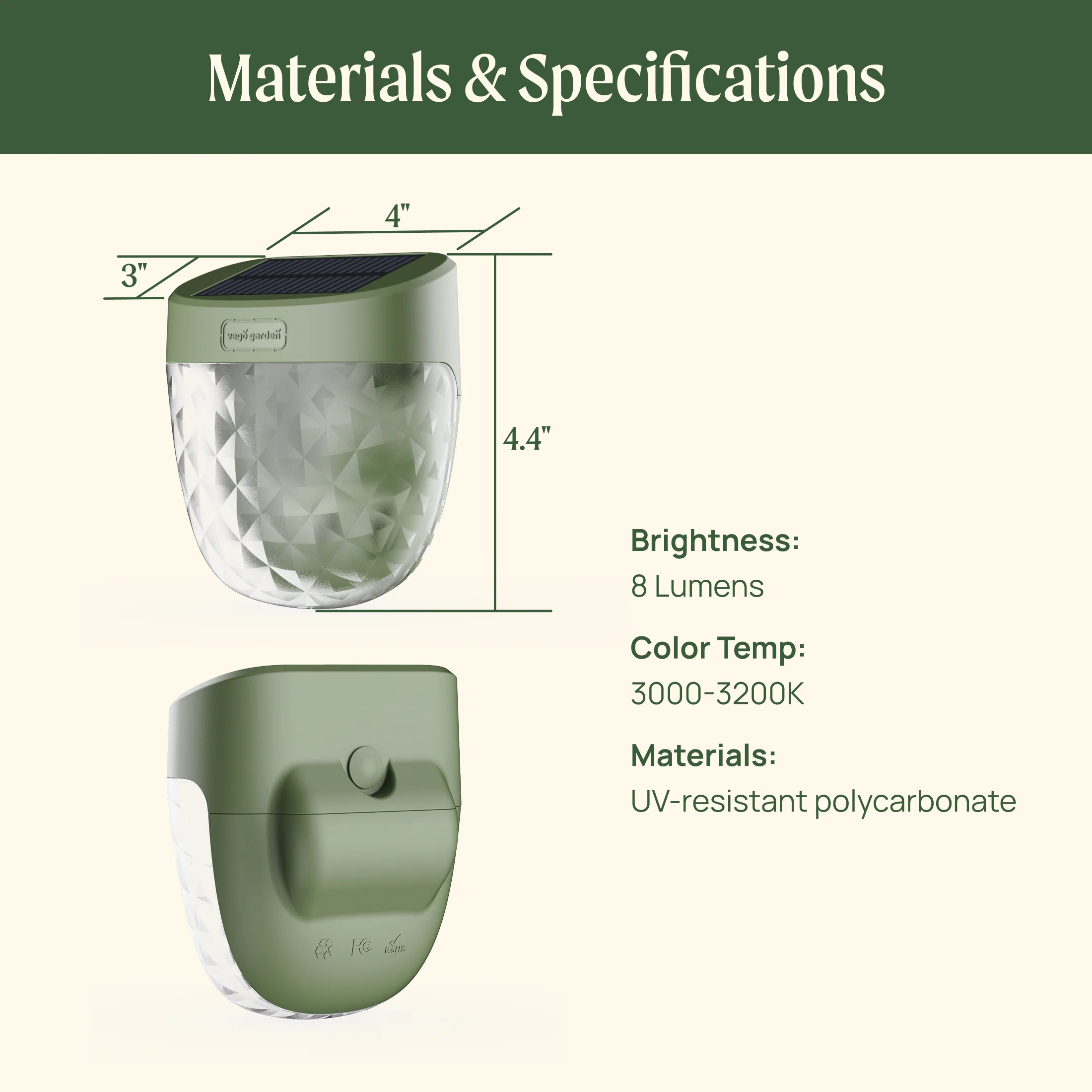 Diamond Garden Solar Light - Classic Mount - Image 35