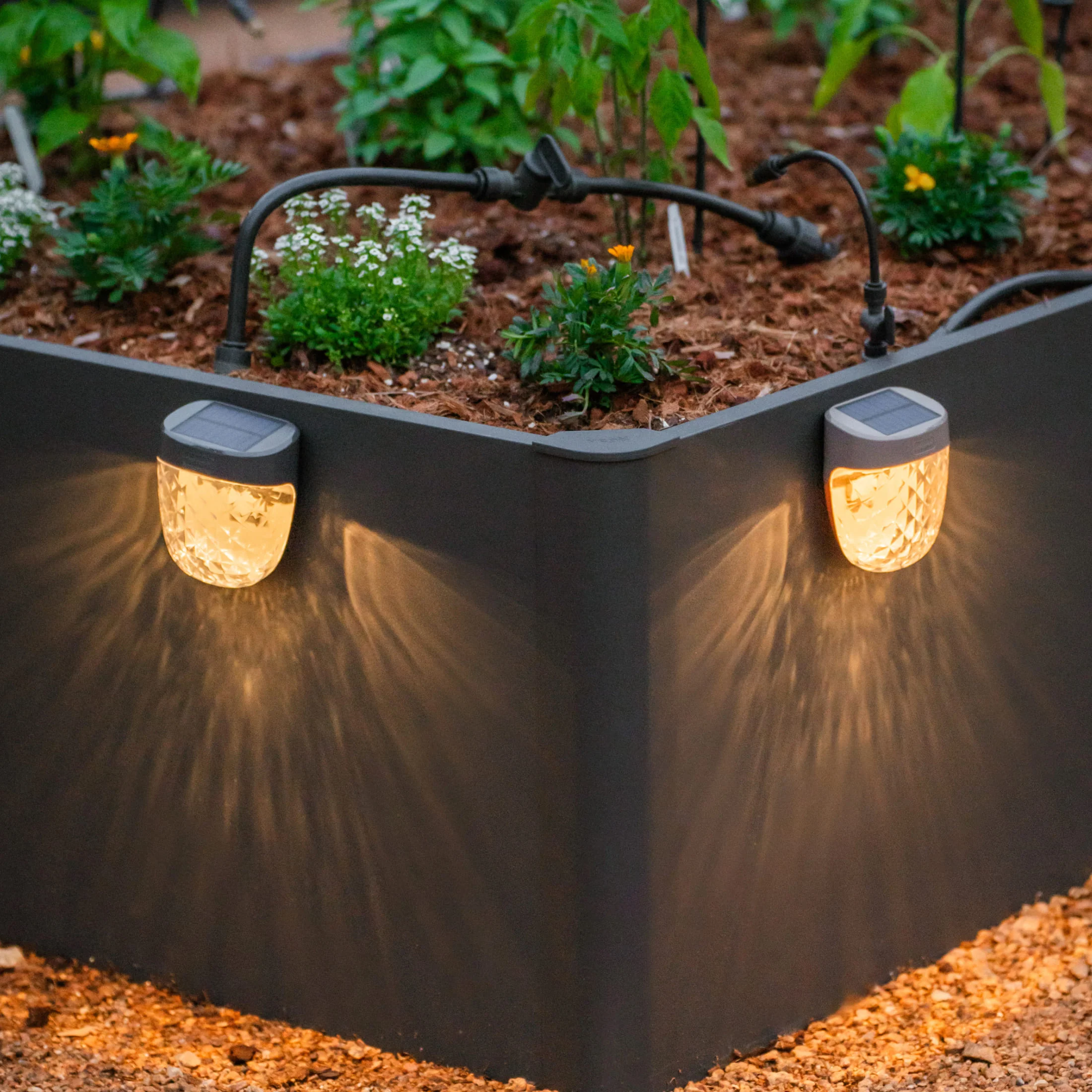 Diamond Garden Solar Light - Flat Mount - Image 13