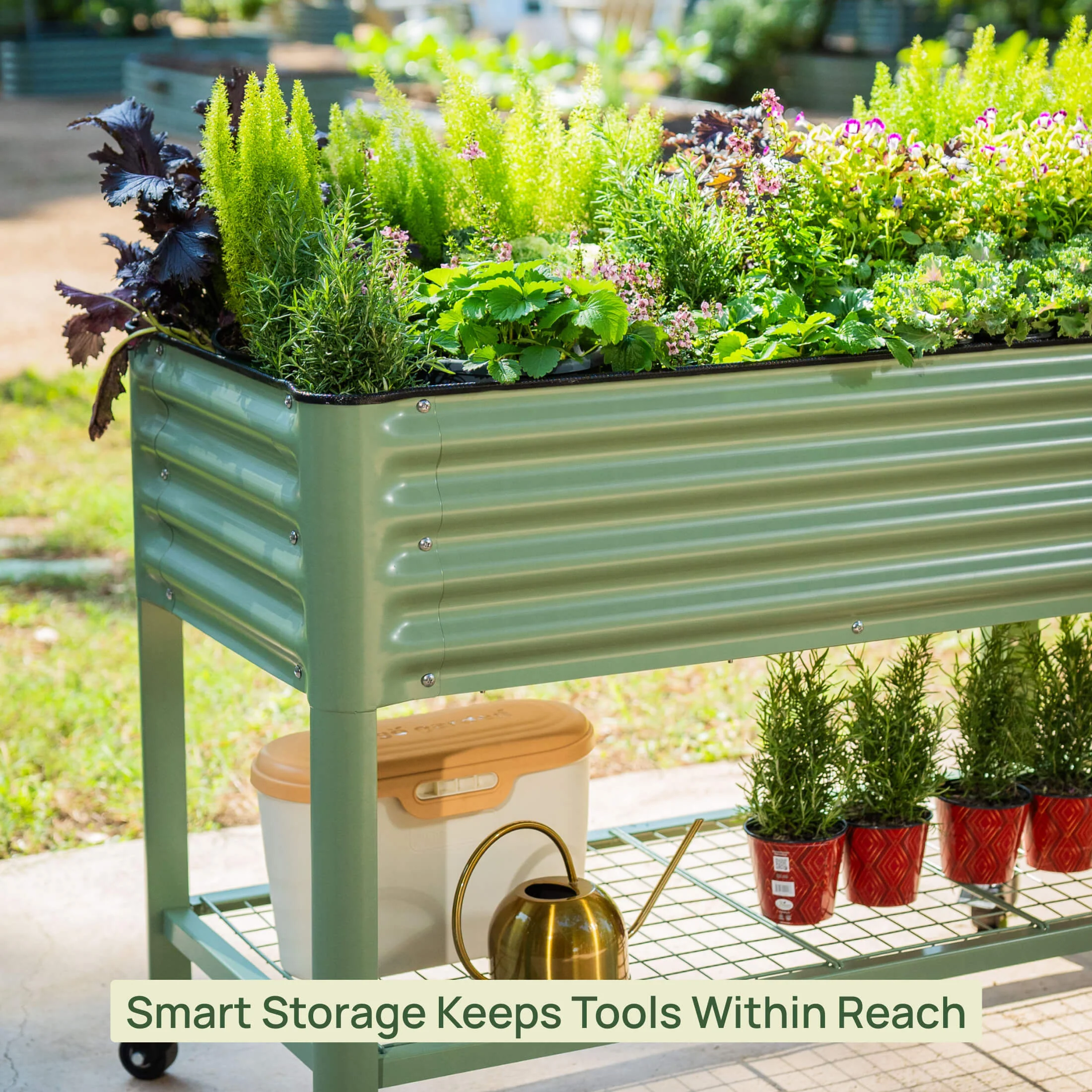 Elevated Garden Bed - 2' x 8' - Image 18