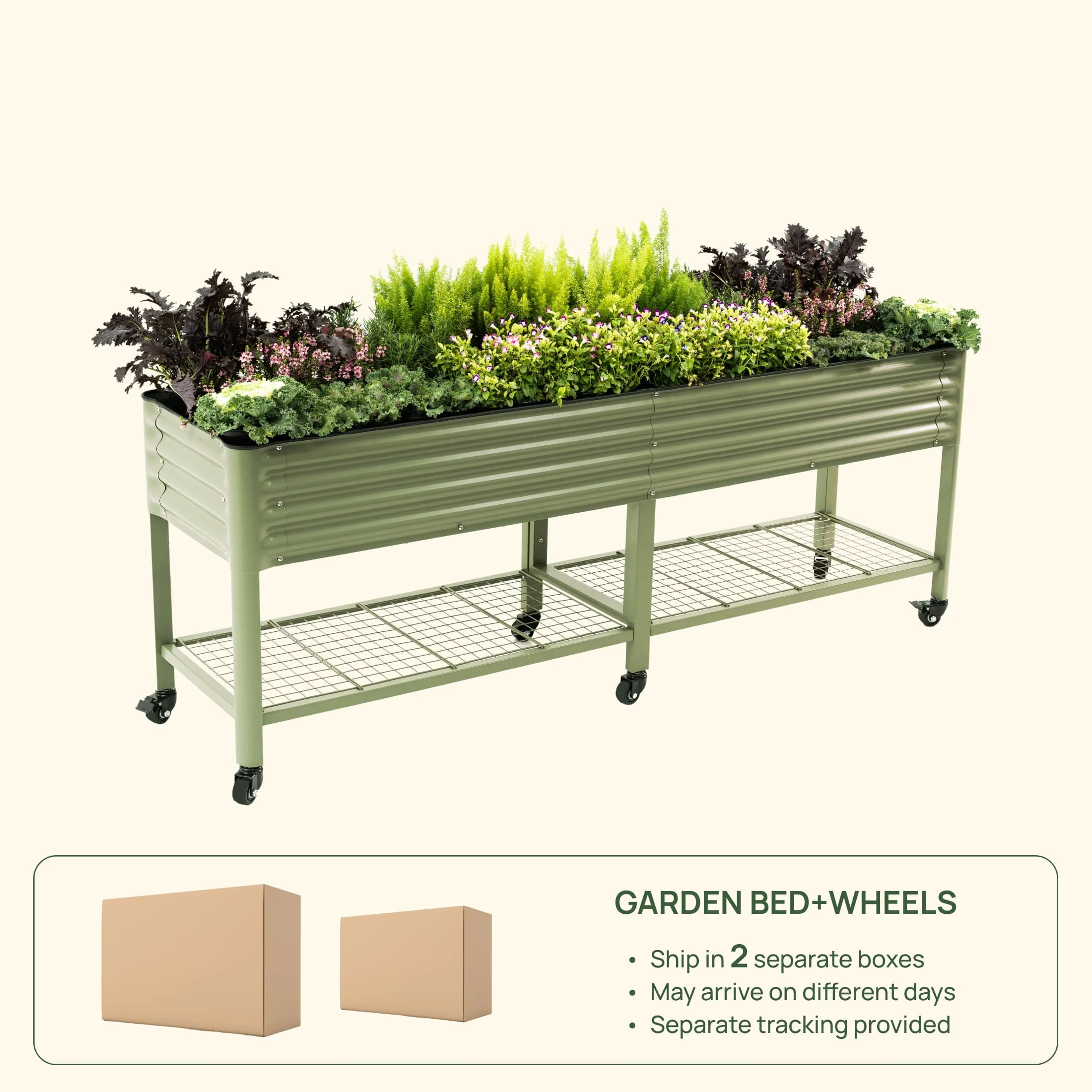 Elevated Garden Bed - 2' x 8' - Image 7