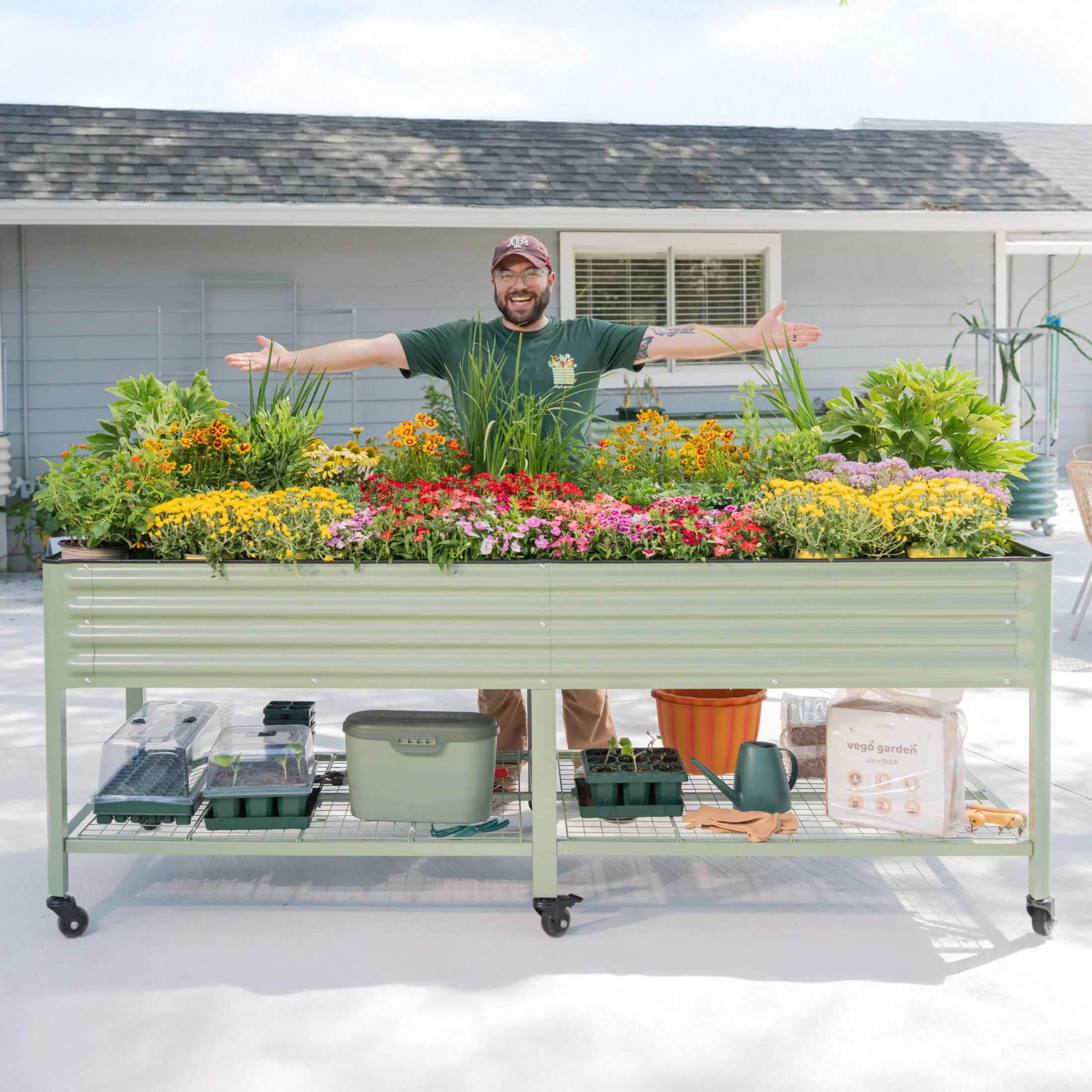 Elevated Garden Bed - Jumbo Series 2.5' x 10' - Image 16
