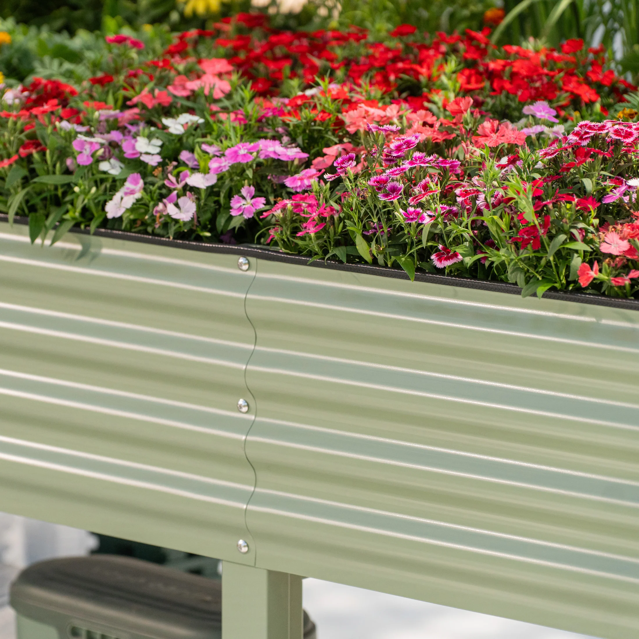 Elevated Garden Bed - Jumbo Series 2.5' x 10' Wheels Included - Image 12