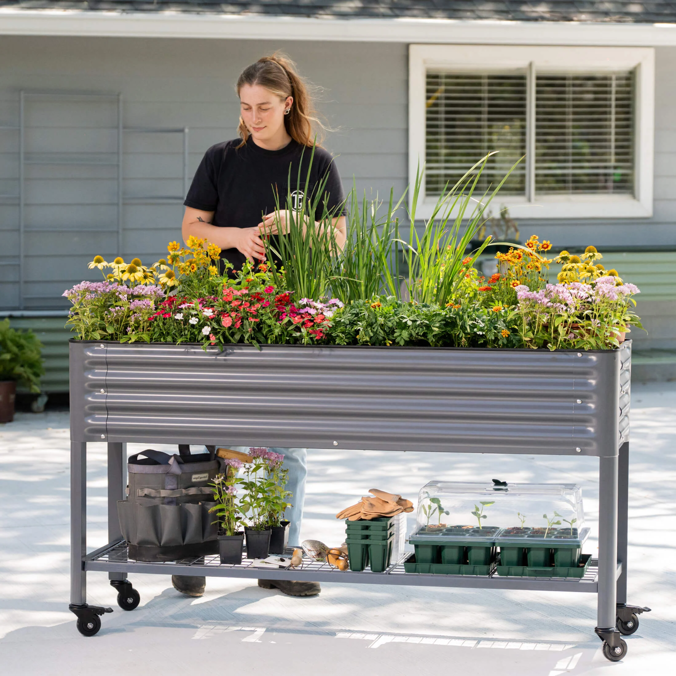 Elevated Garden Bed - Slim Series 1.5' x 3.5' - Image 16