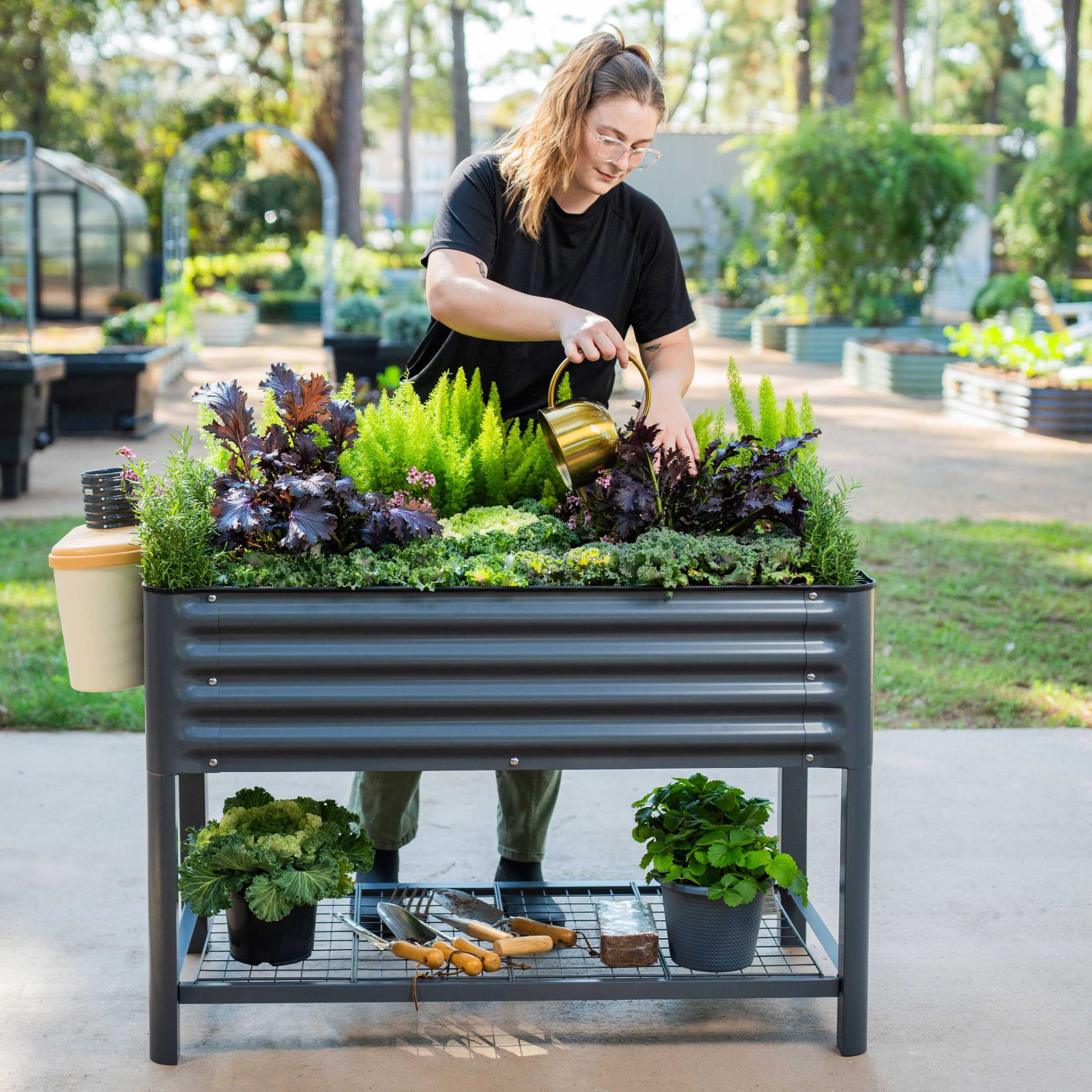 Elevated Garden Bed - 2' x 4' Wheels Included - Image 16