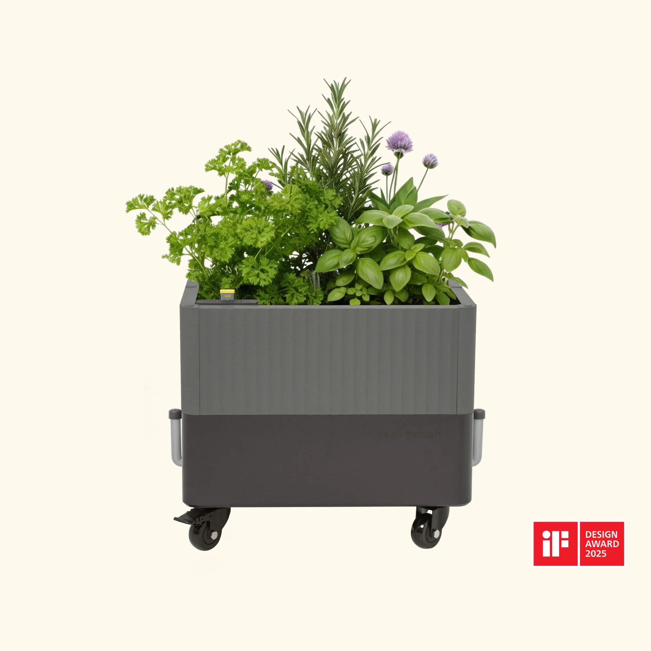 EZCube Self-Watering Rolling Planter 21” x 24” - Image 3