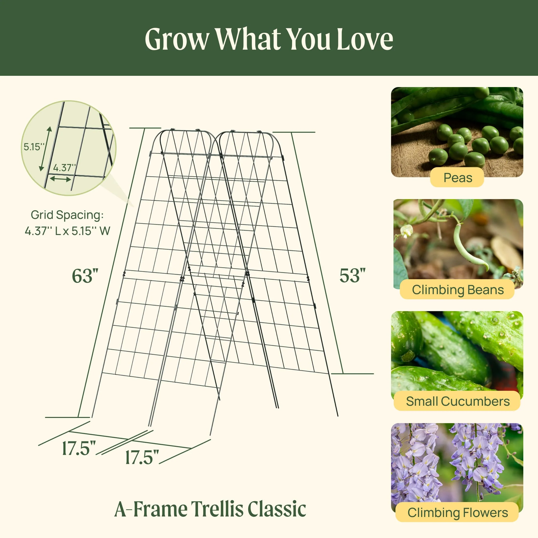 FlexGrow A-Frame Trellis Classic - 2 Pack - Image 6