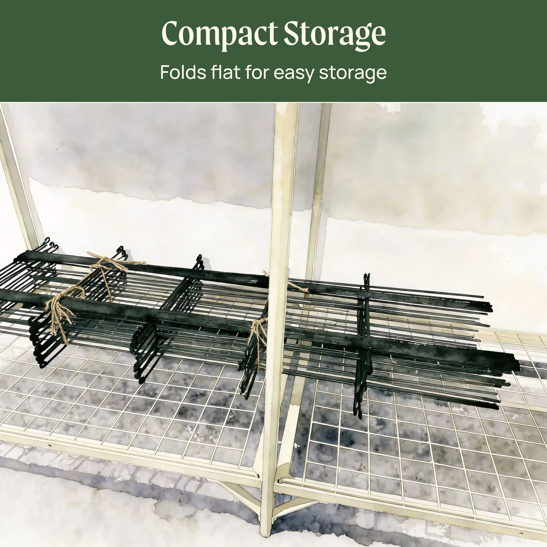 FlexGrow™ Modular Cage Trellis System - 12 Panels - Image 3