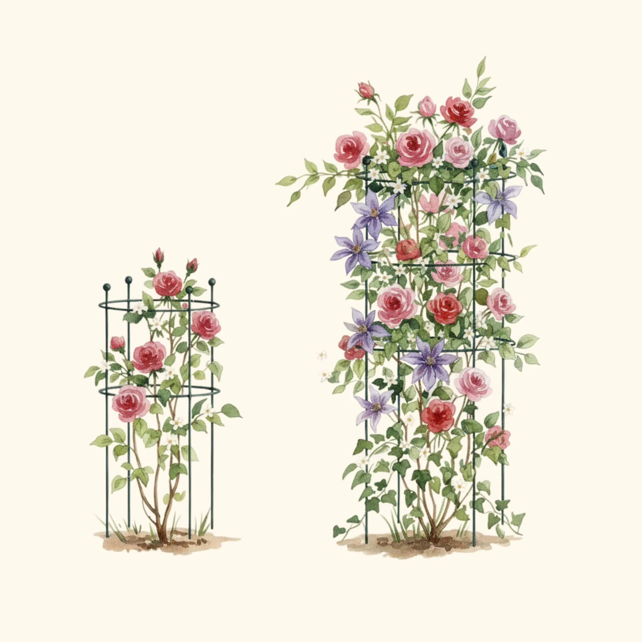 Flower Cage Round - 2 Pack - Image 4