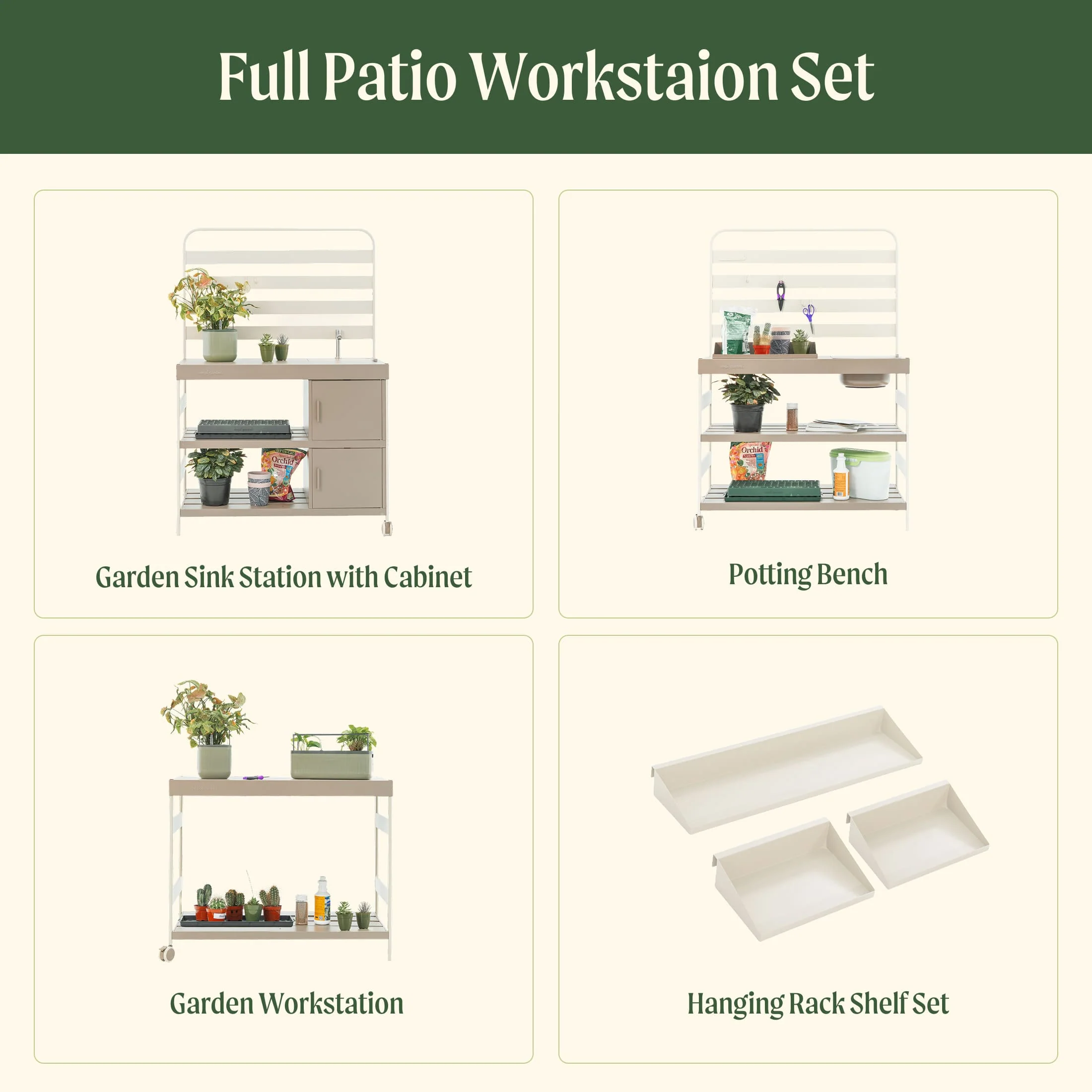 Full Patio Workstation Set - Image 2