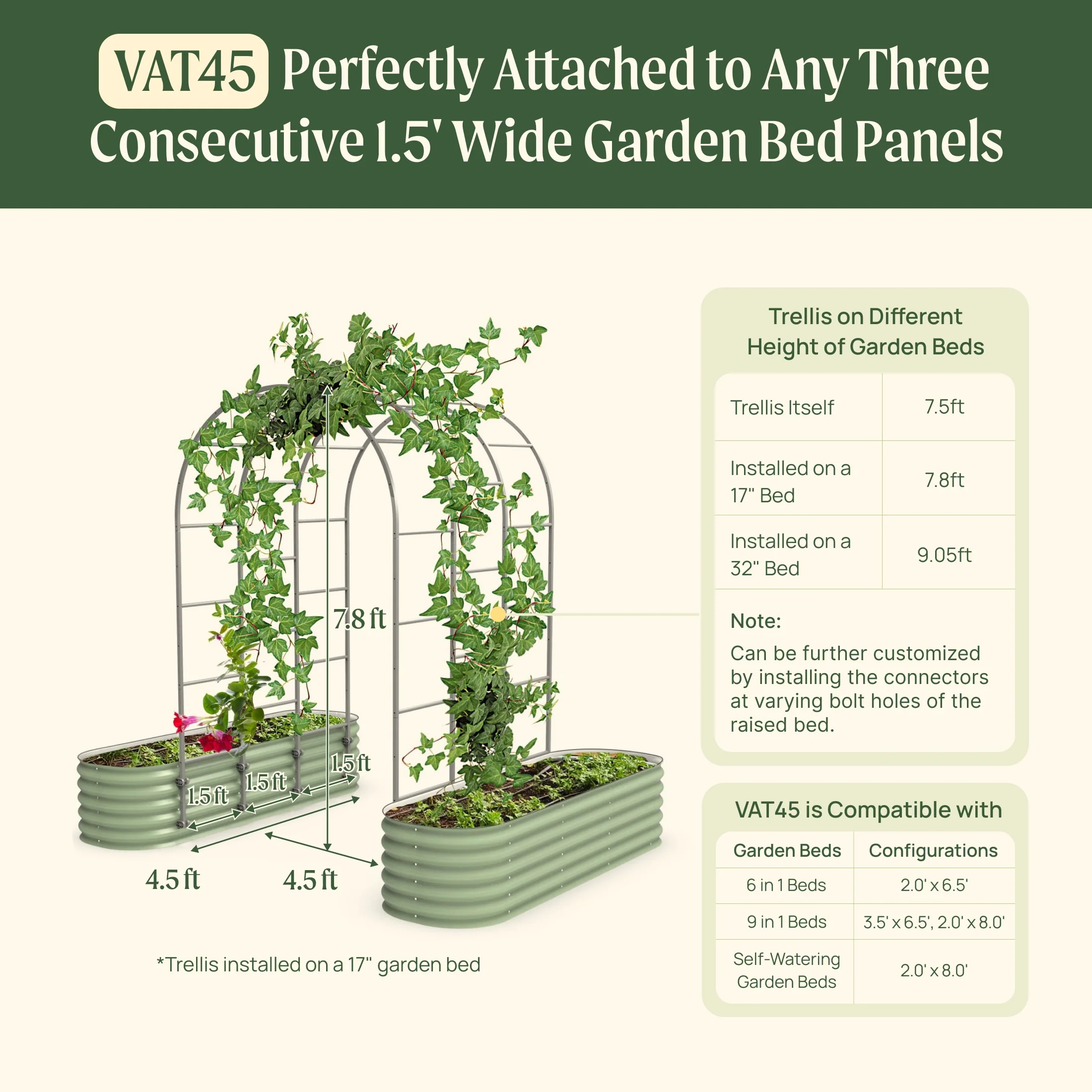 Arched Trellis System - Image 11