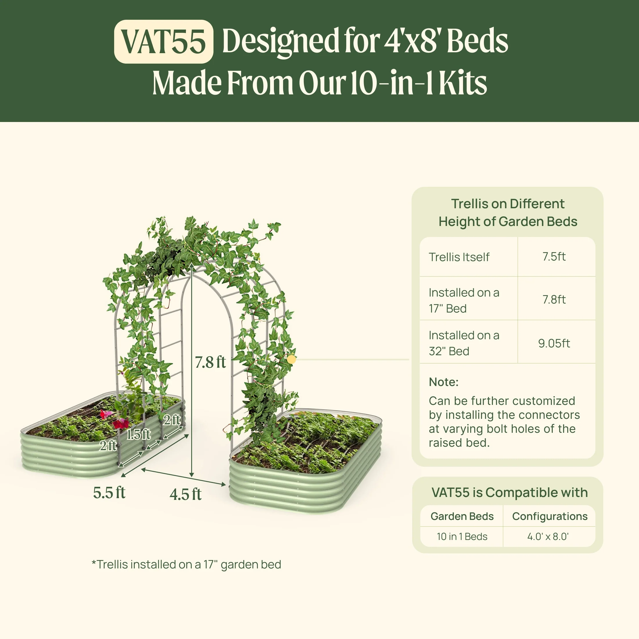 Arched Trellis System - Image 12