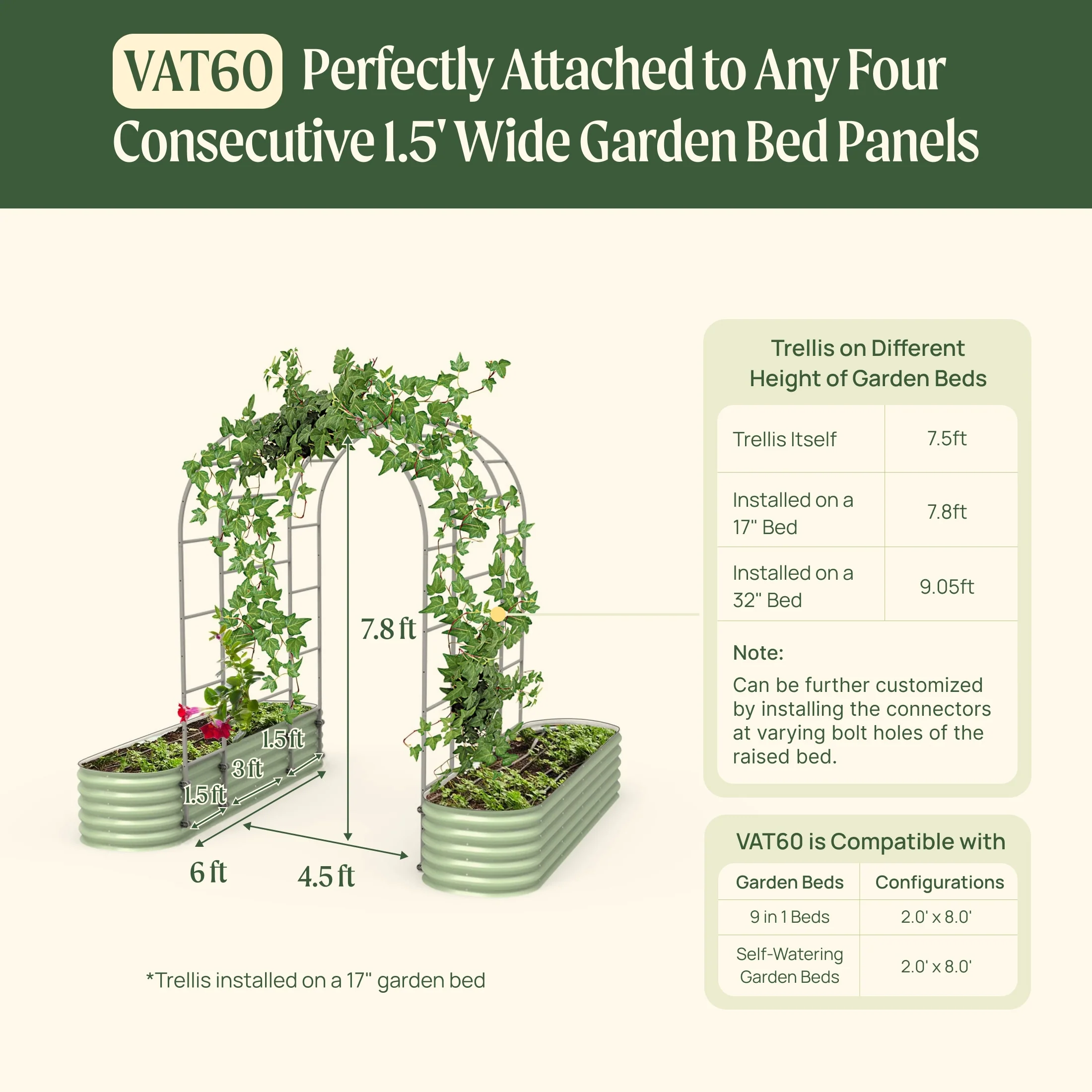 Arched Trellis System - Image 13