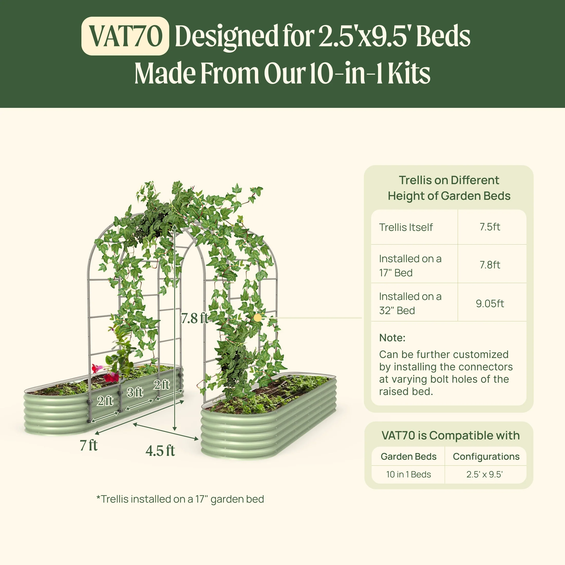 Arched Trellis System - Image 14