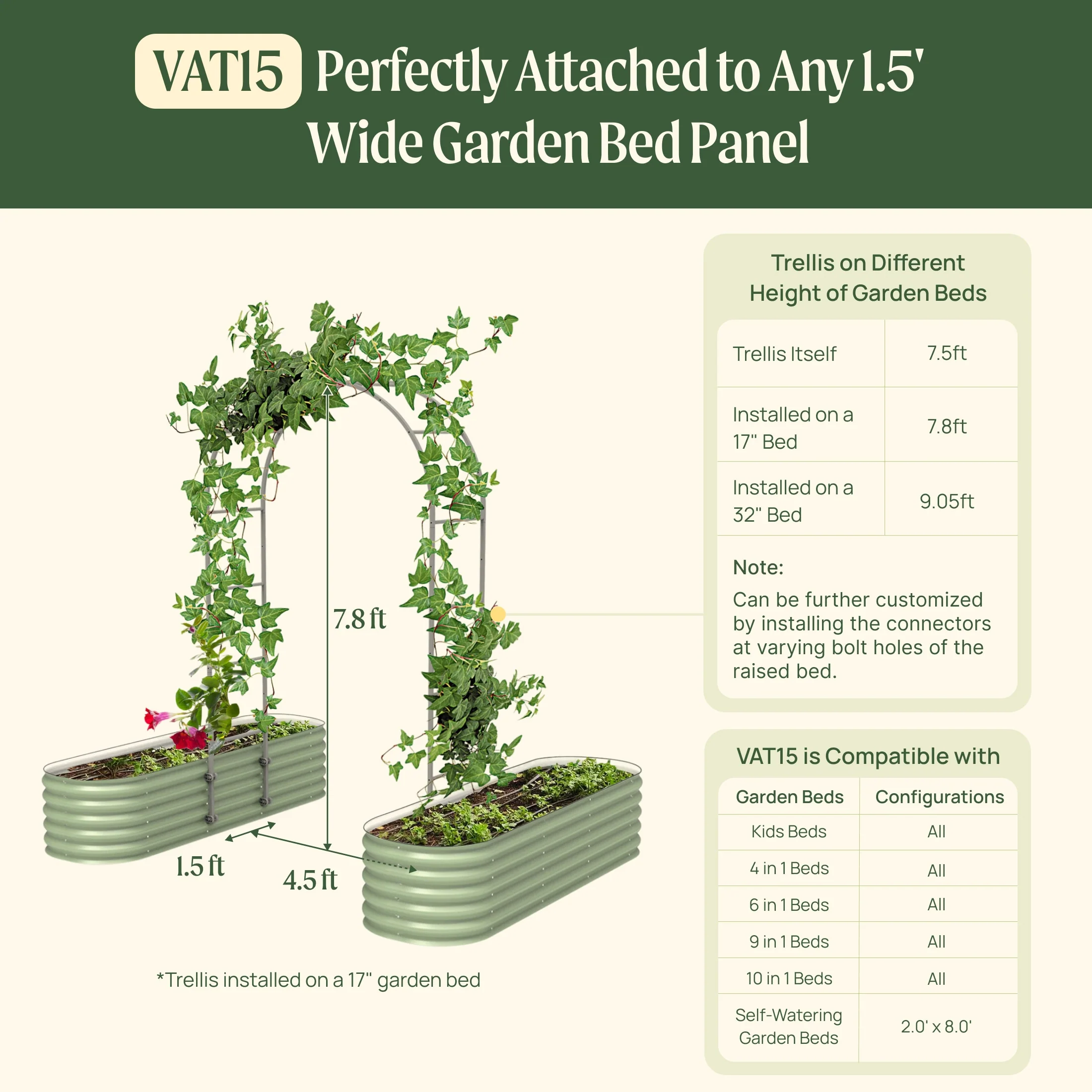 Arched Trellis System - Image 8