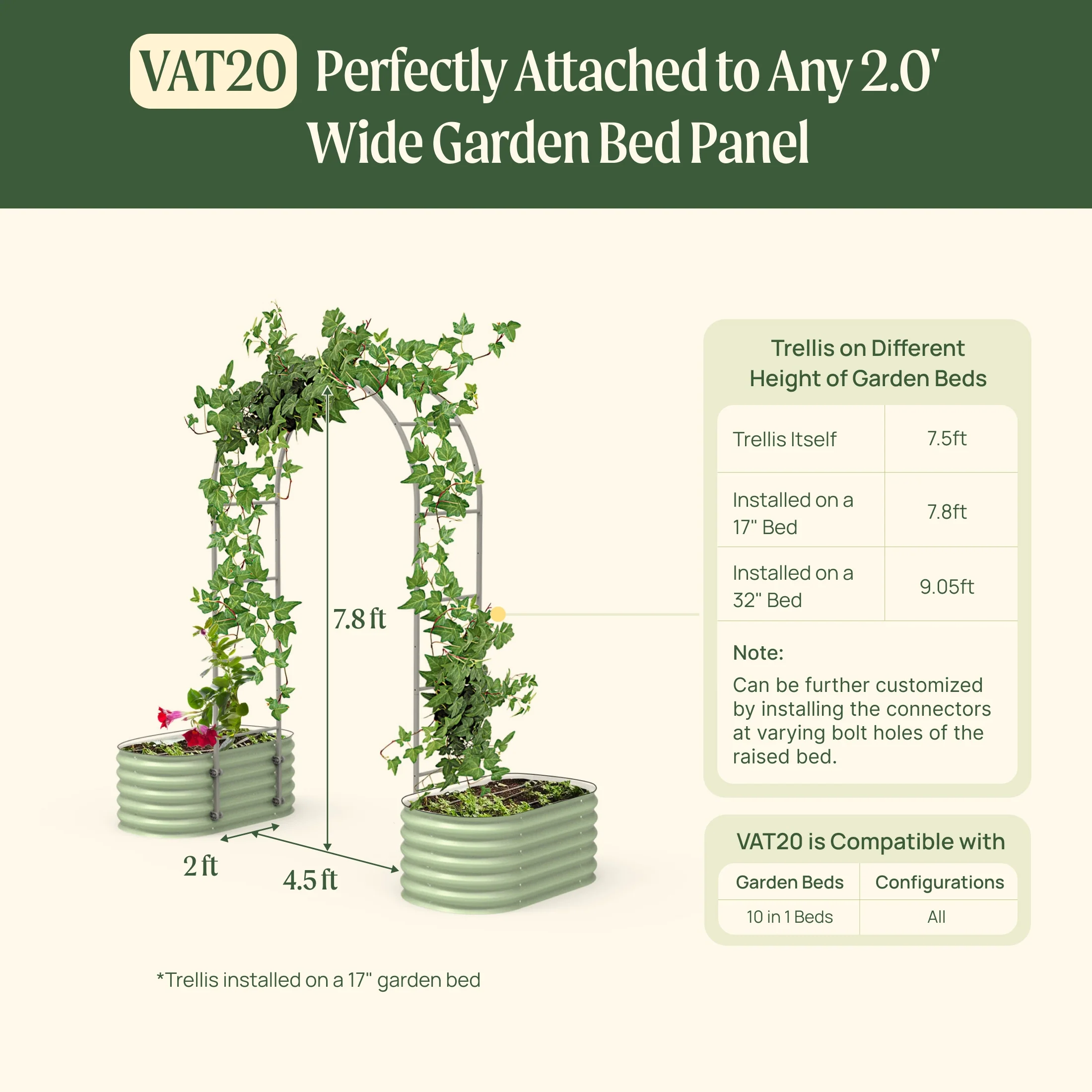Arched Trellis System - Image 9