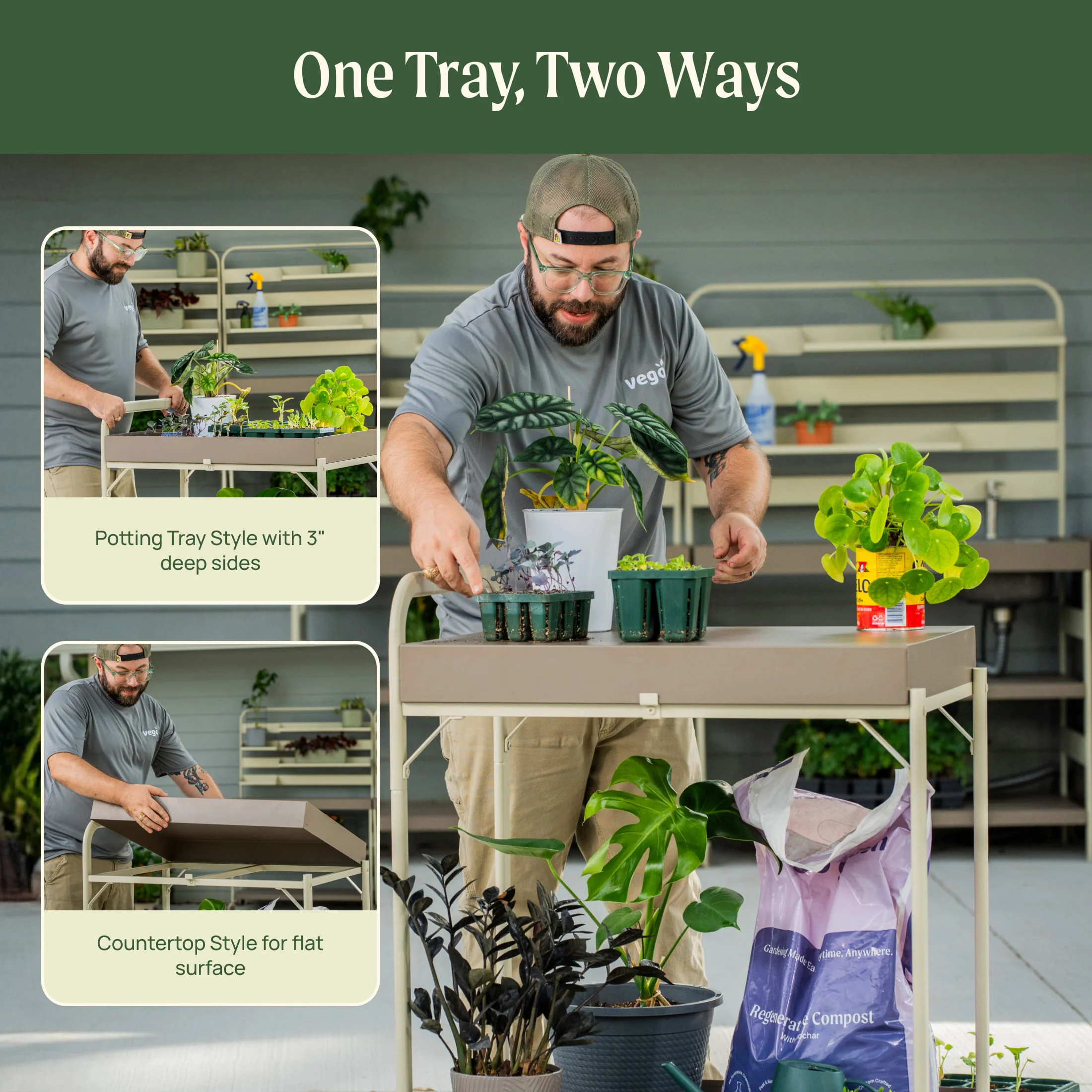 Garden Potting Cart - Image 4