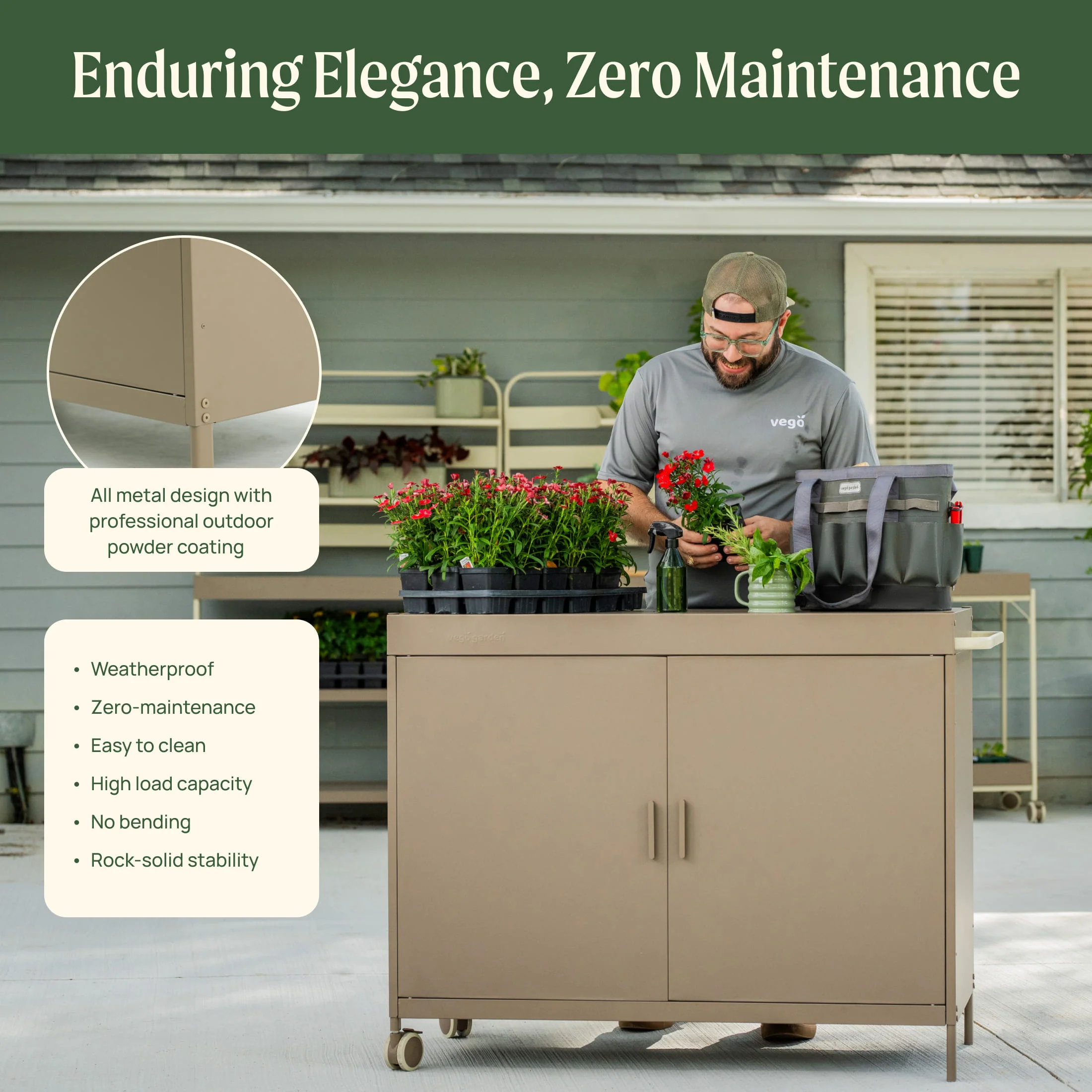Garden Workstation Cabinet - Image 7