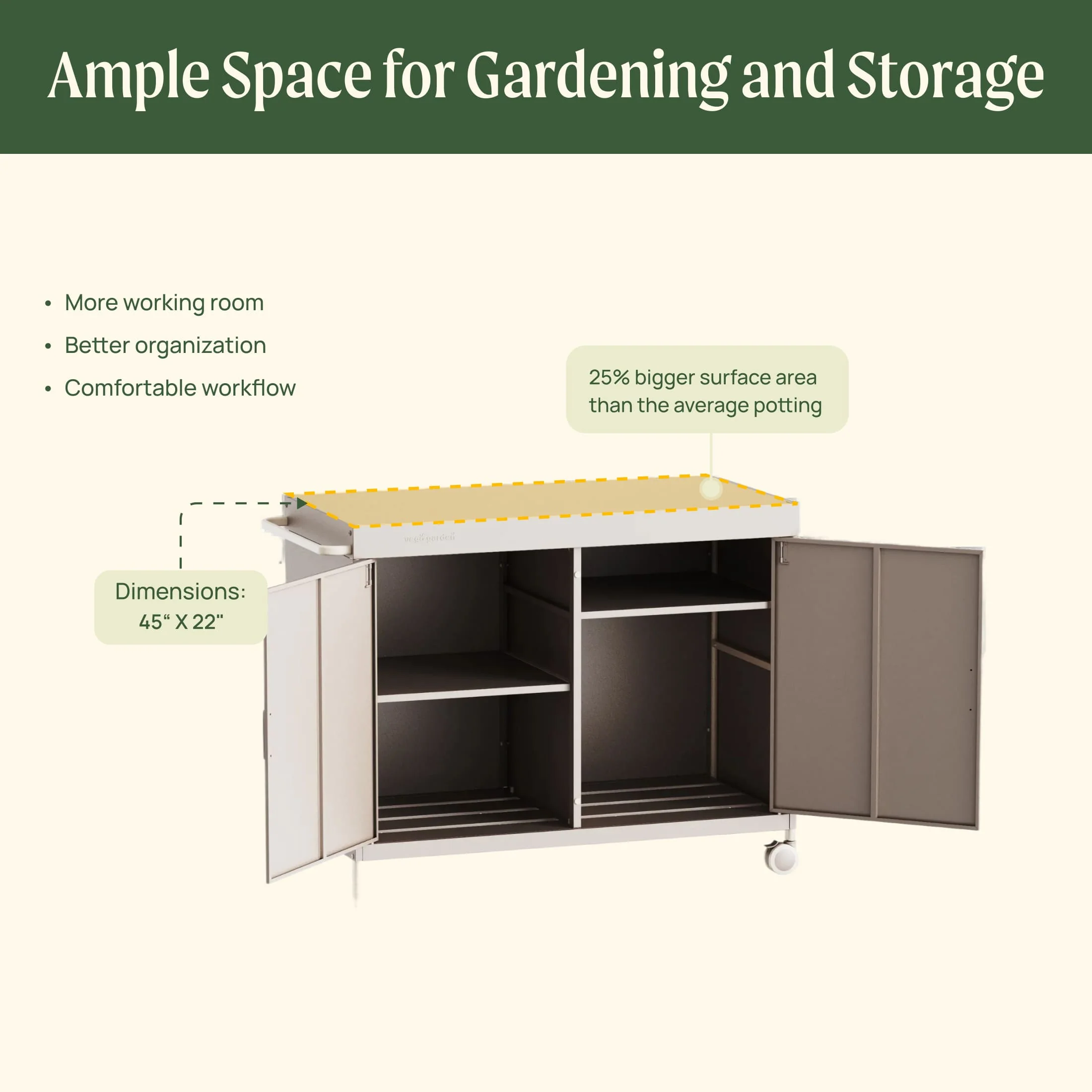 Garden Workstation Cabinet - Image 8