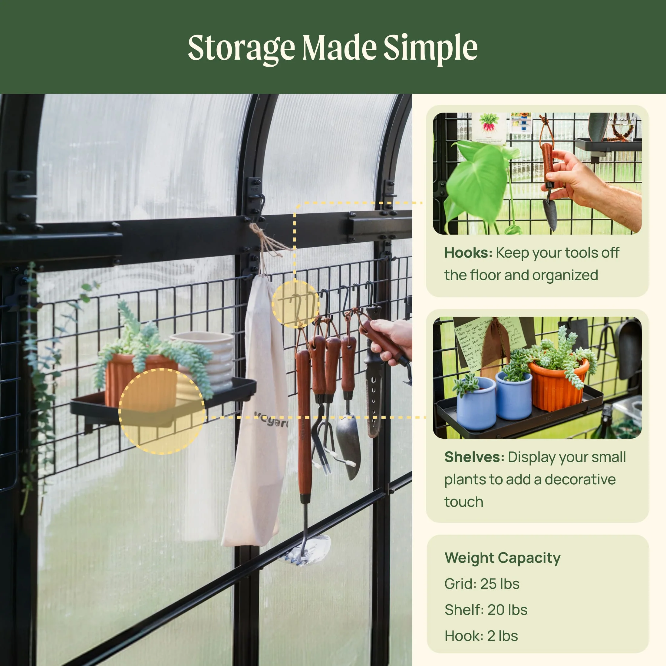 Greenhouse Hanging Grid System - Image 5