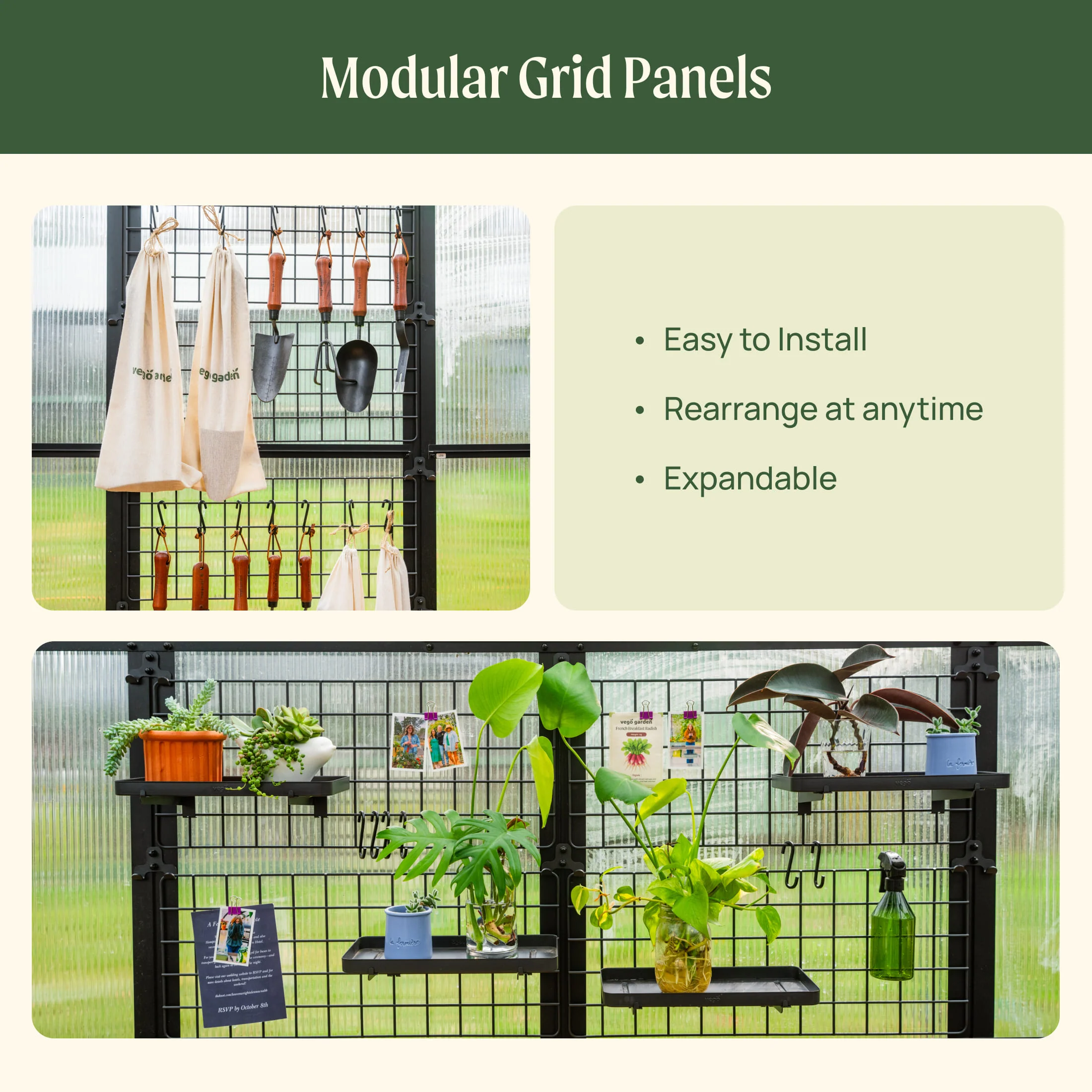 Greenhouse Hanging Grid System - Image 6