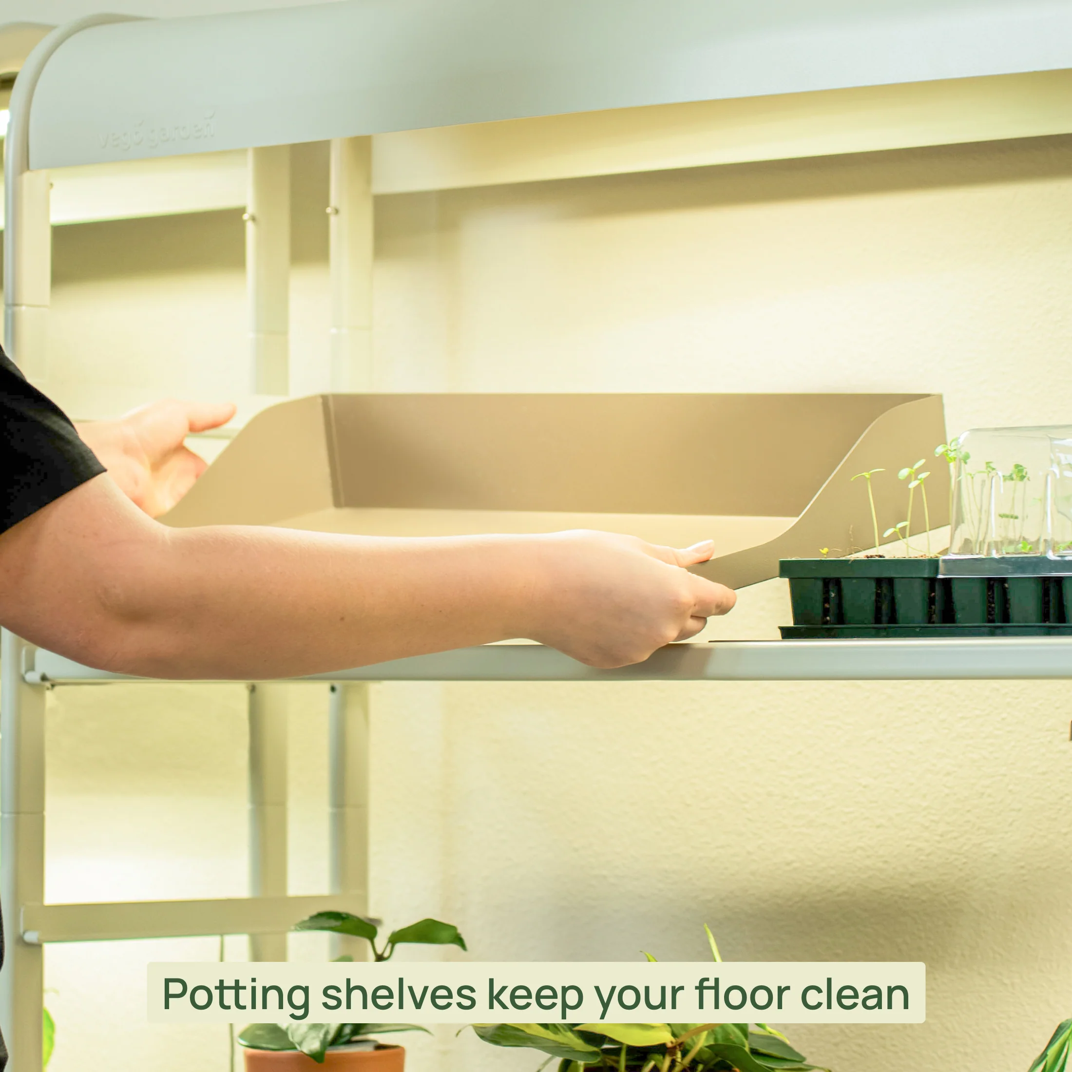 Grow Light Garden 1020 Potting Tray - 2 Pack - Image 5