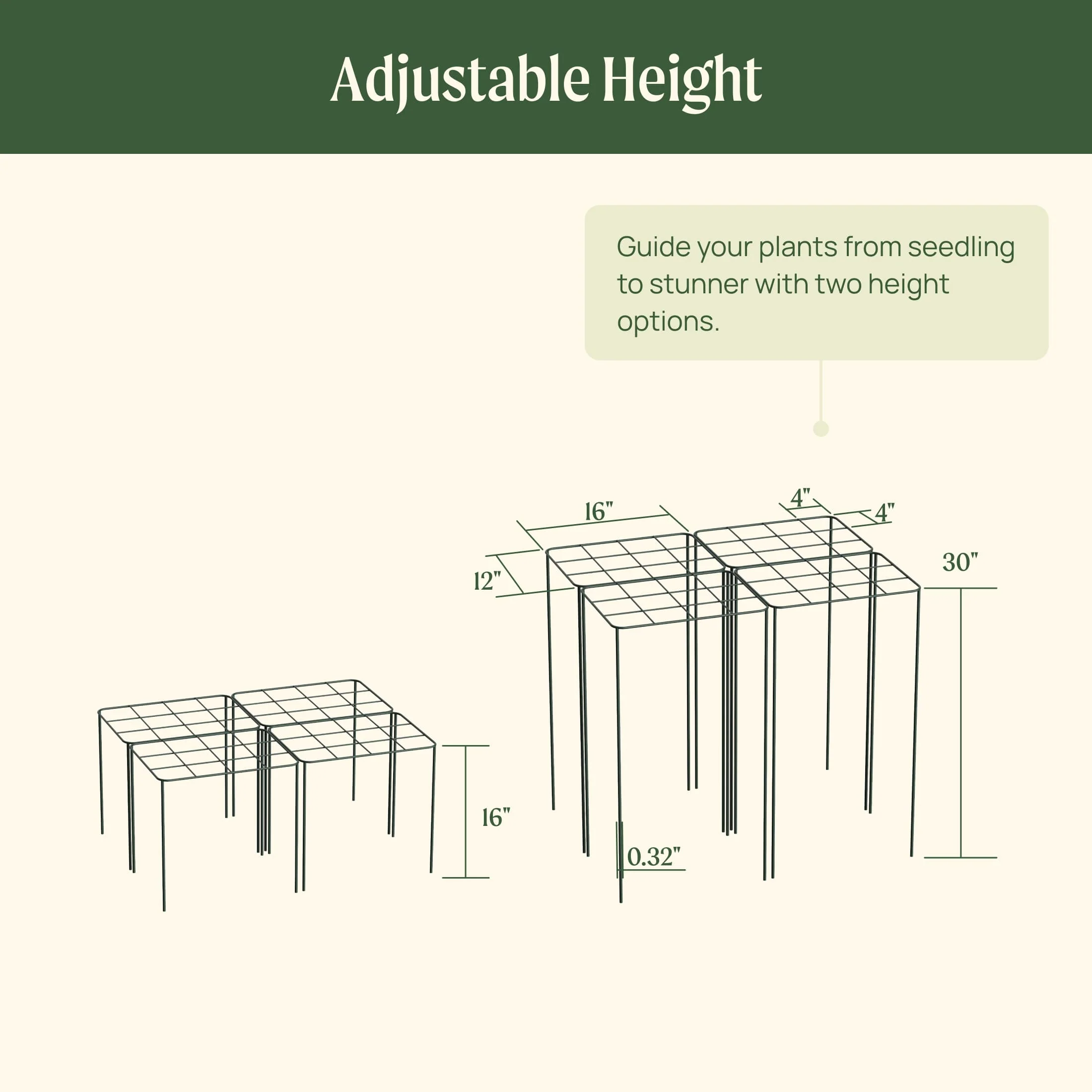 Grow Through Support - Grid - 4 Pack - Image 9