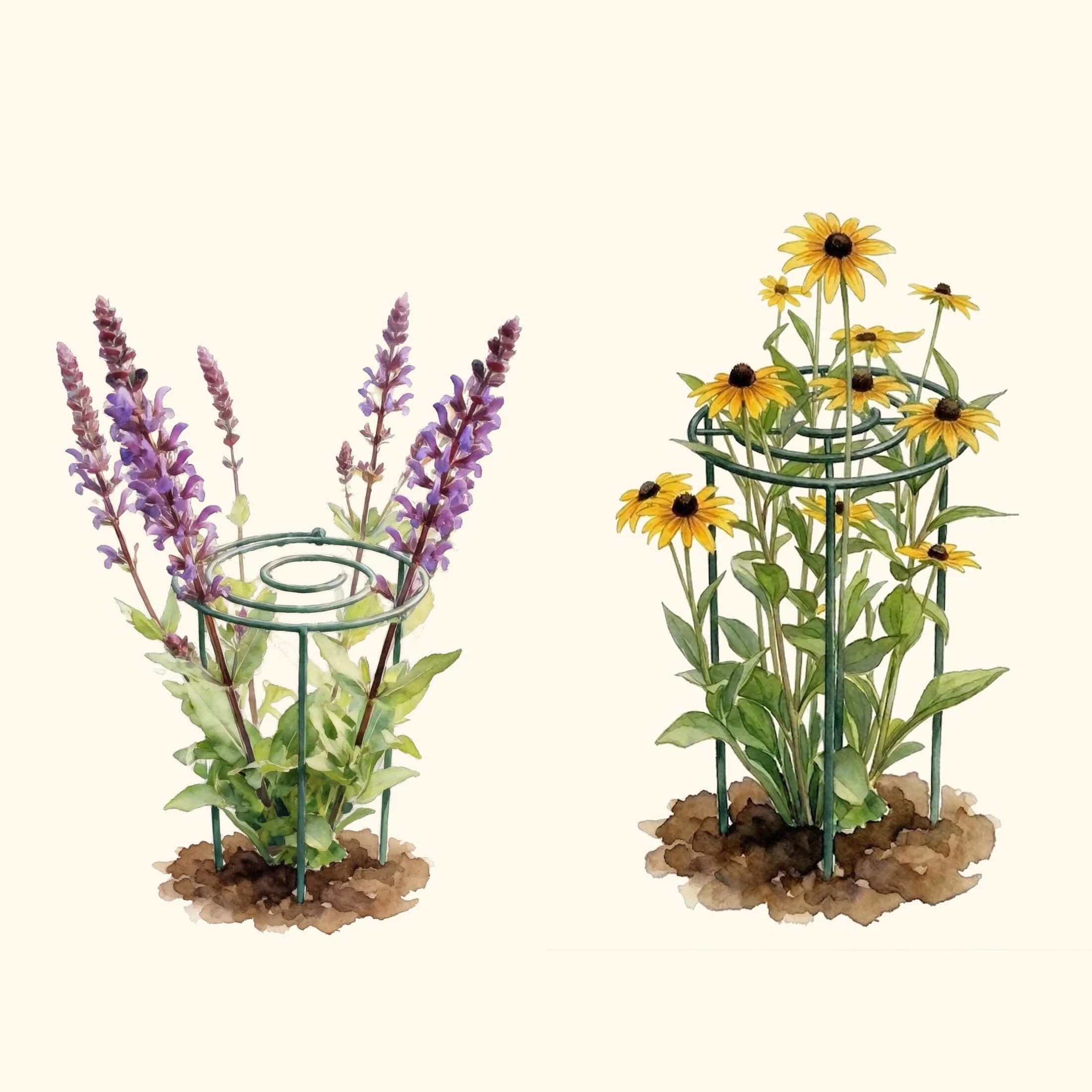 Grow Through Support - Spiral - 3 Pack - Image 3