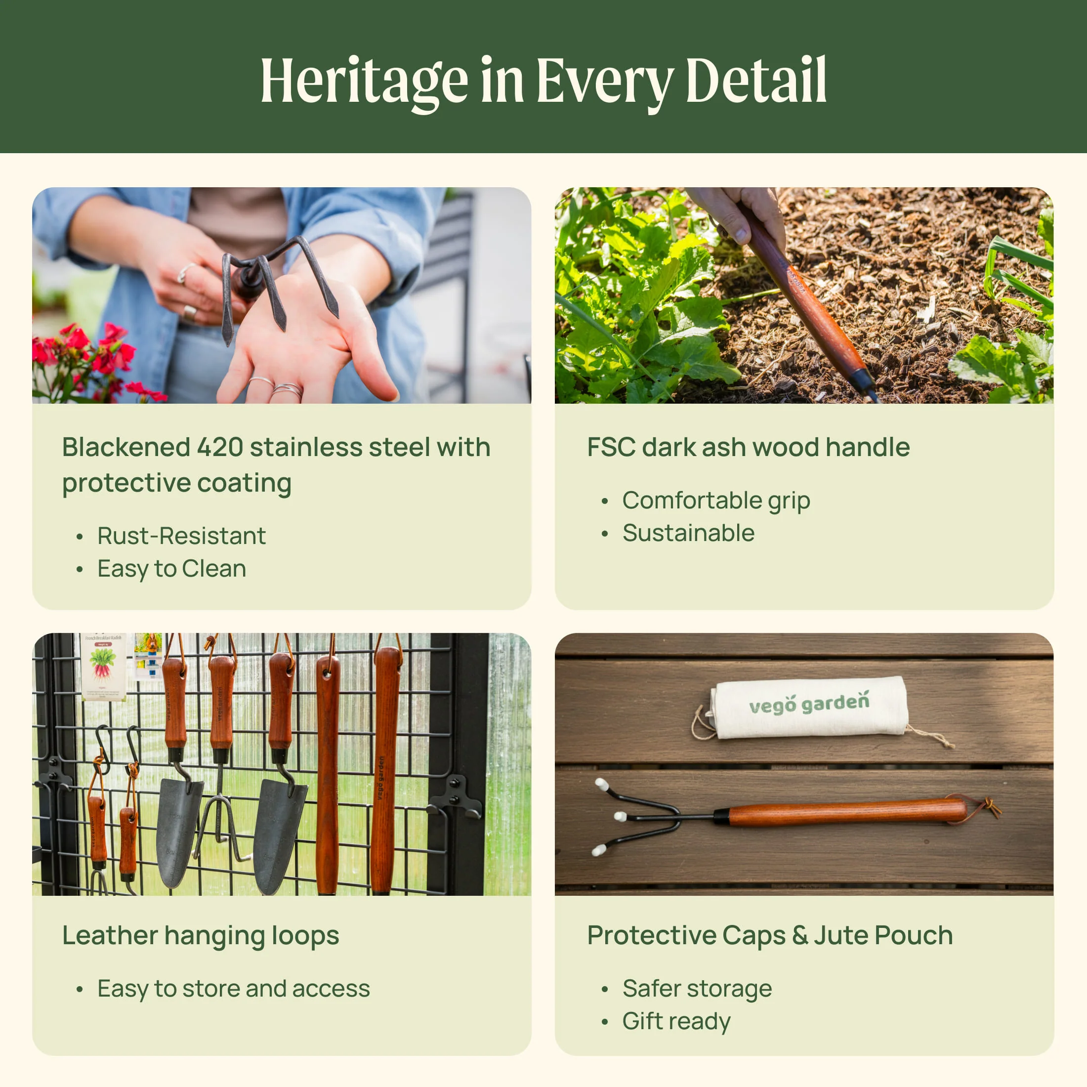 Heritage Garden Bed Cultivator - Image 18