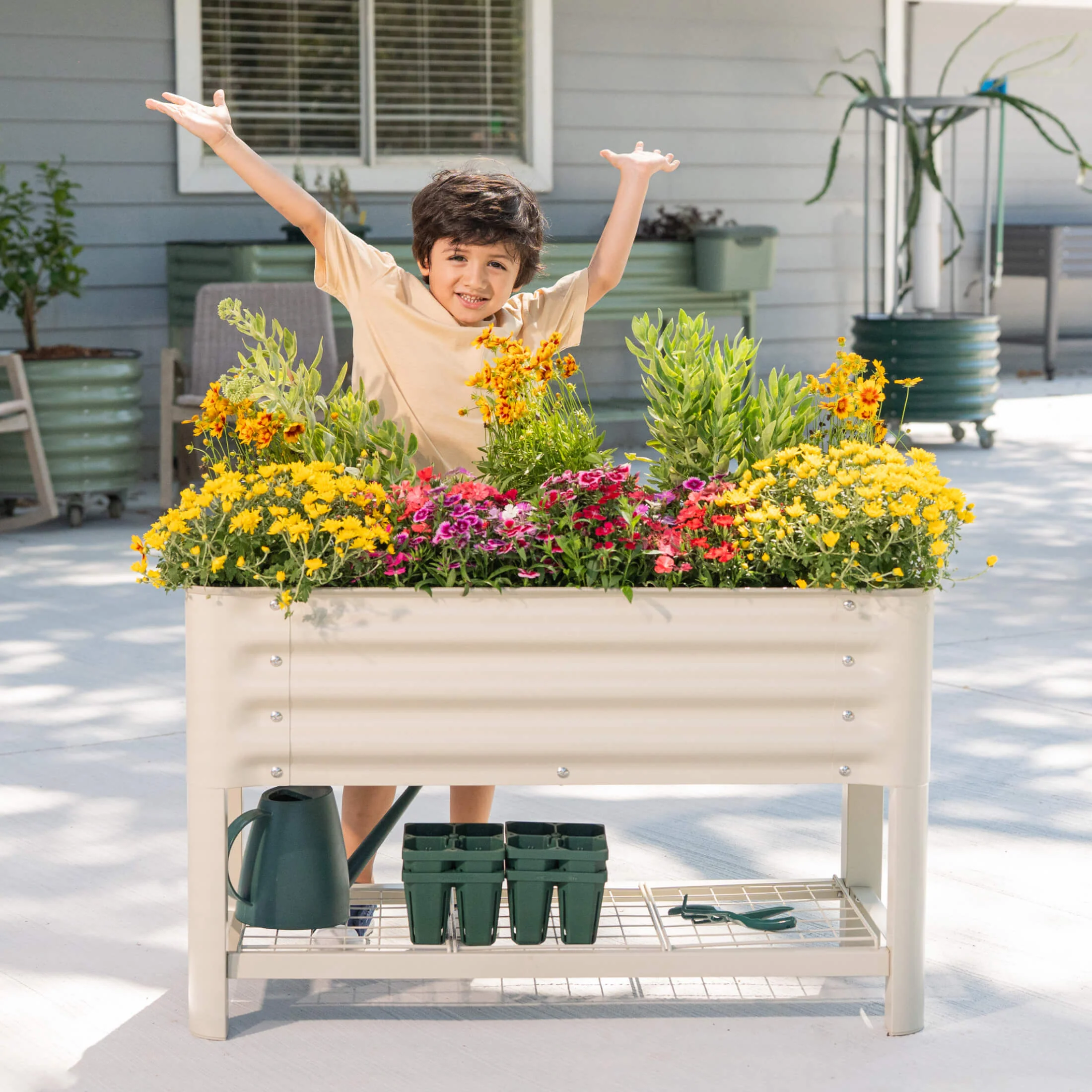 Kids First Elevated Garden Bed - 1.3' x 3.0' - Image 10