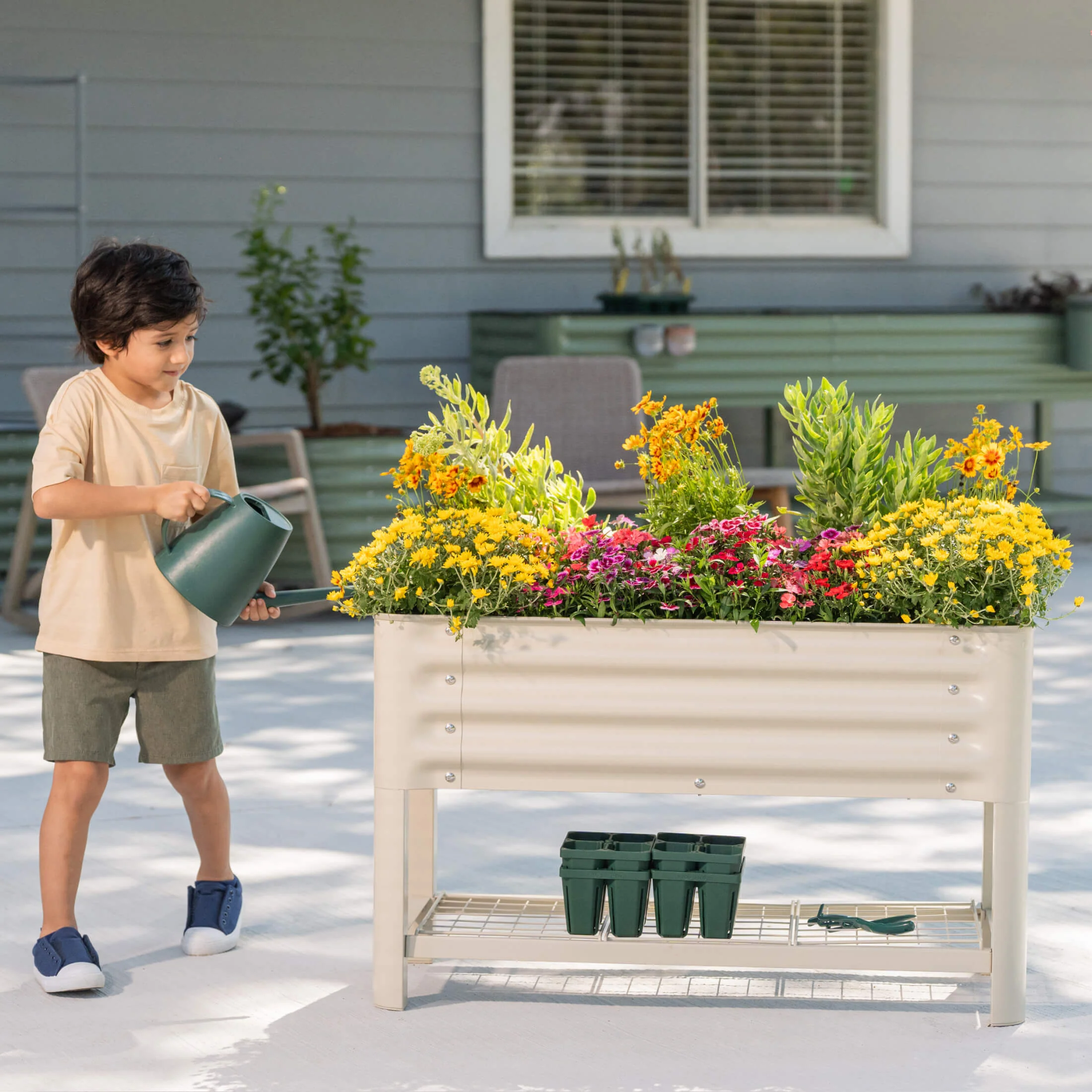 Kids First Elevated Garden Bed - 1.3' x 3.0' - Image 13