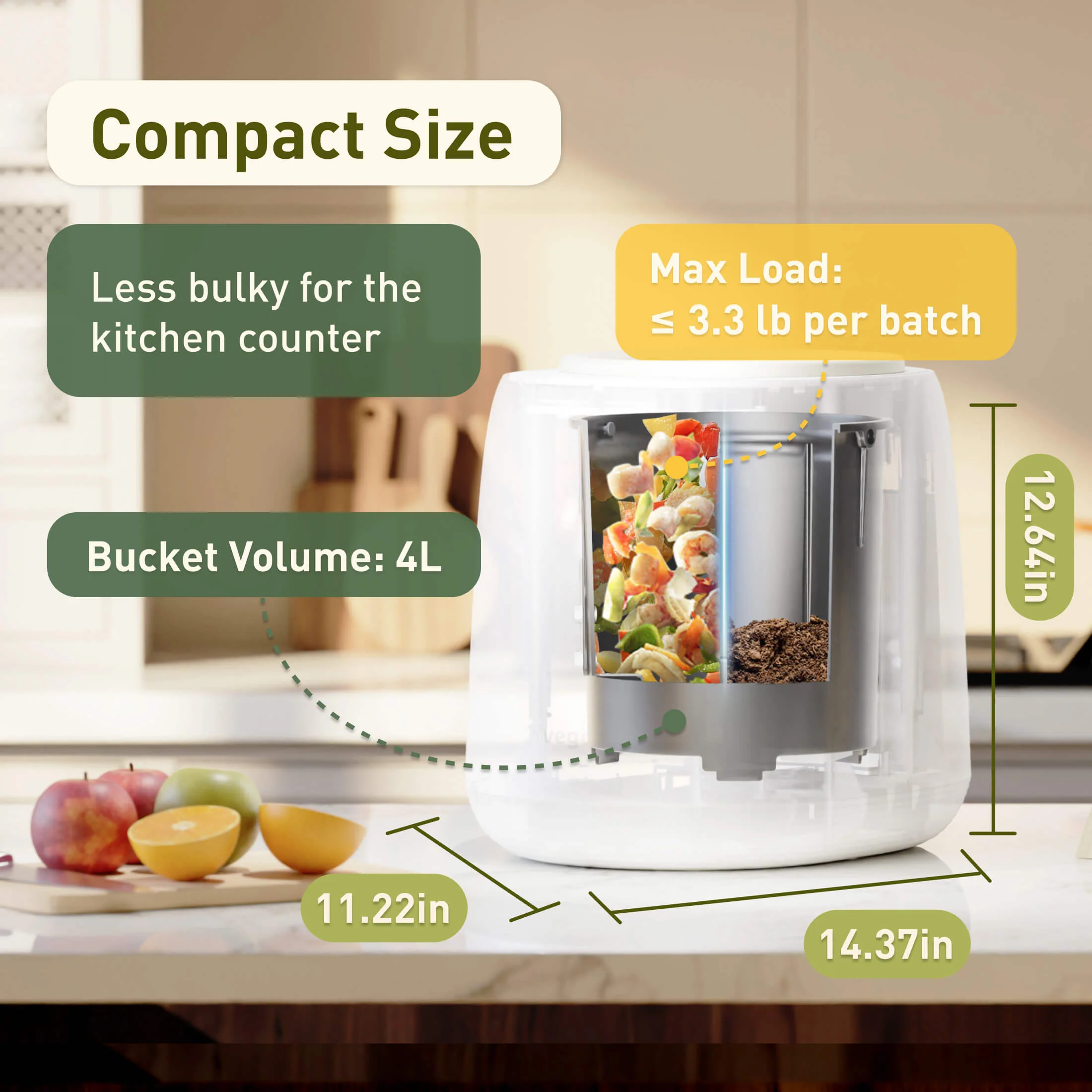 Vego Kitchen Composter - Image 6