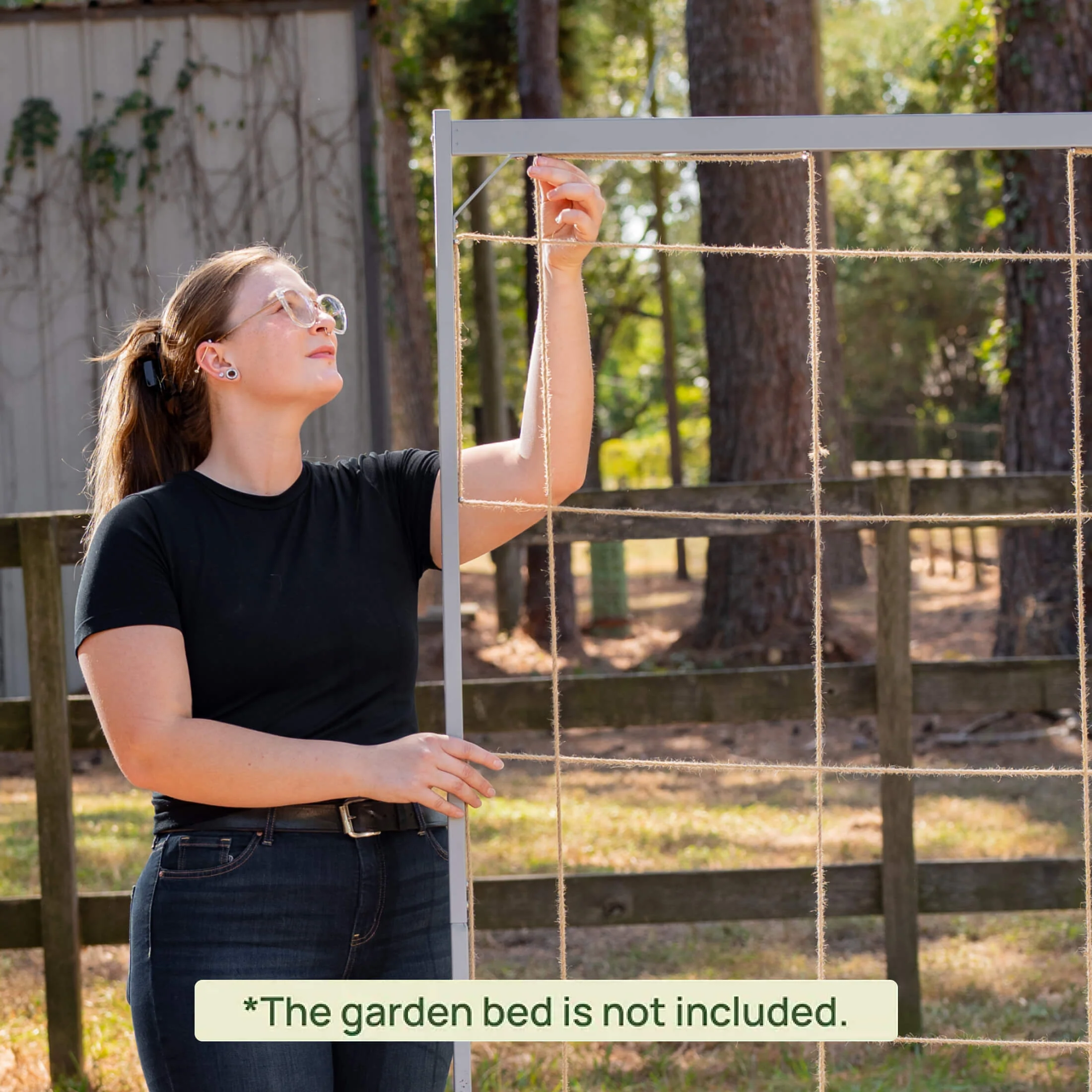 Metal Frame String Trellis - Image 16