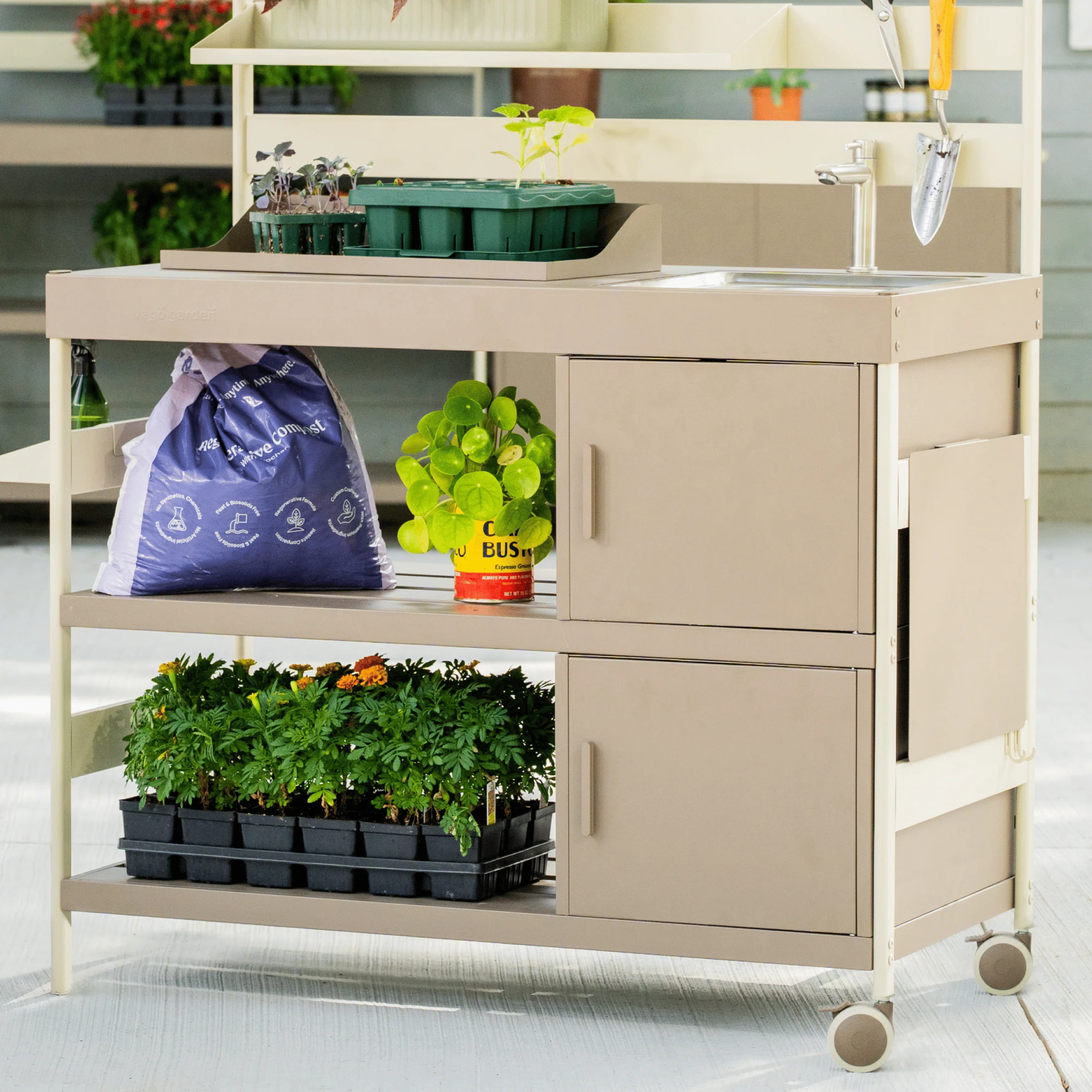 Potting Bench Add-On Cabinet - Image 4