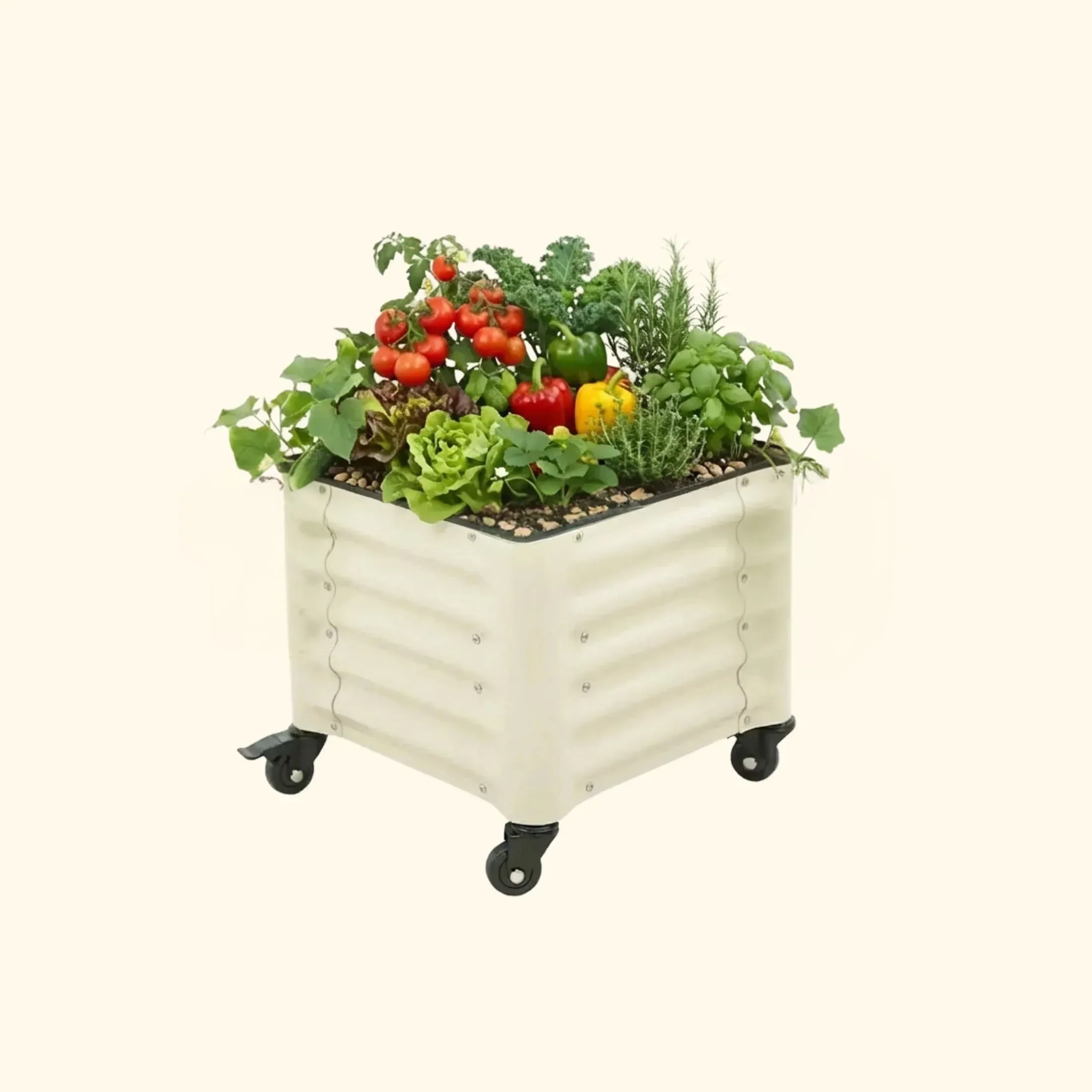 Classic Rolling Cube Planter - 1.75' x 1.75' - Image 3