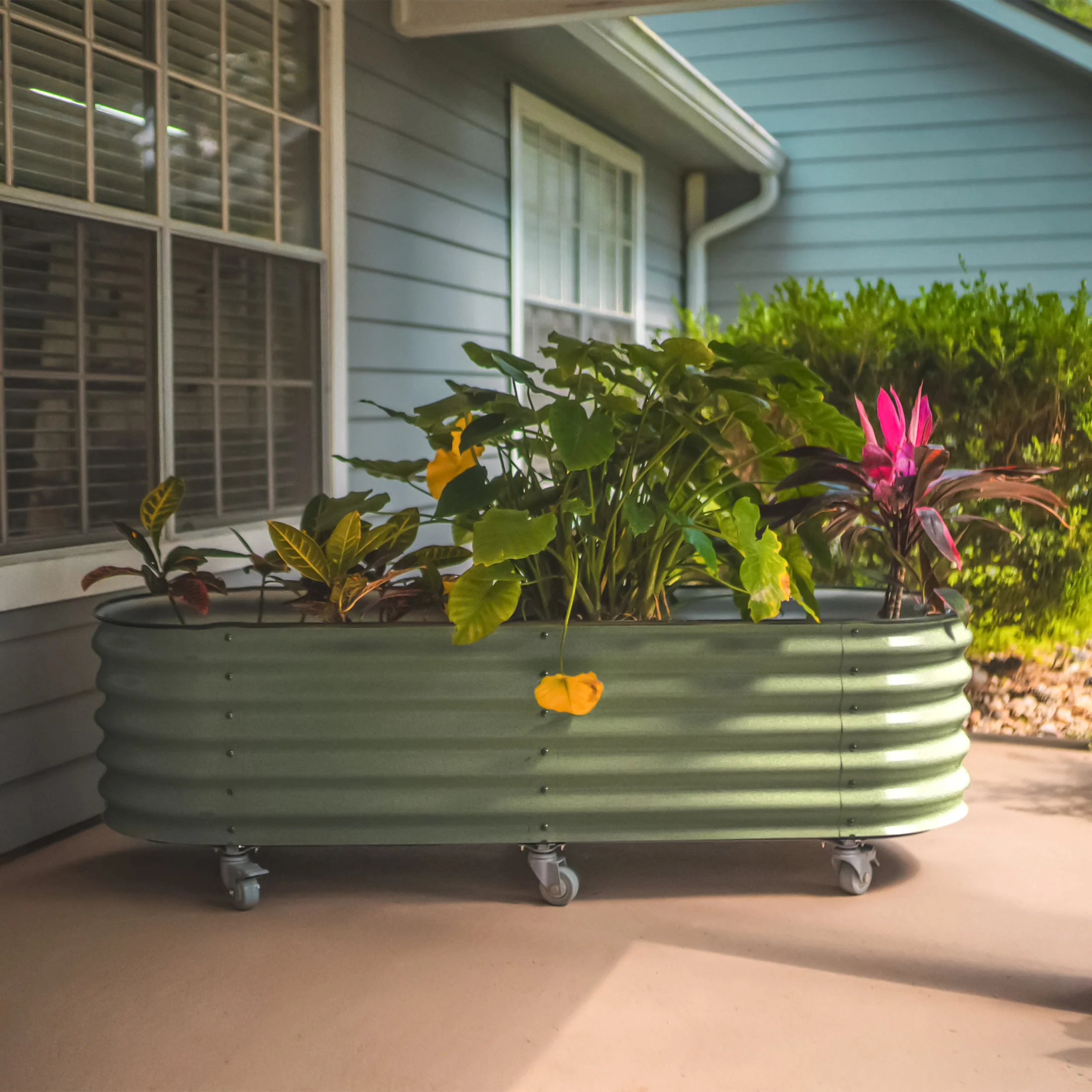 Self-Watering Rolling Garden Bed - 2' x 4' - Image 13
