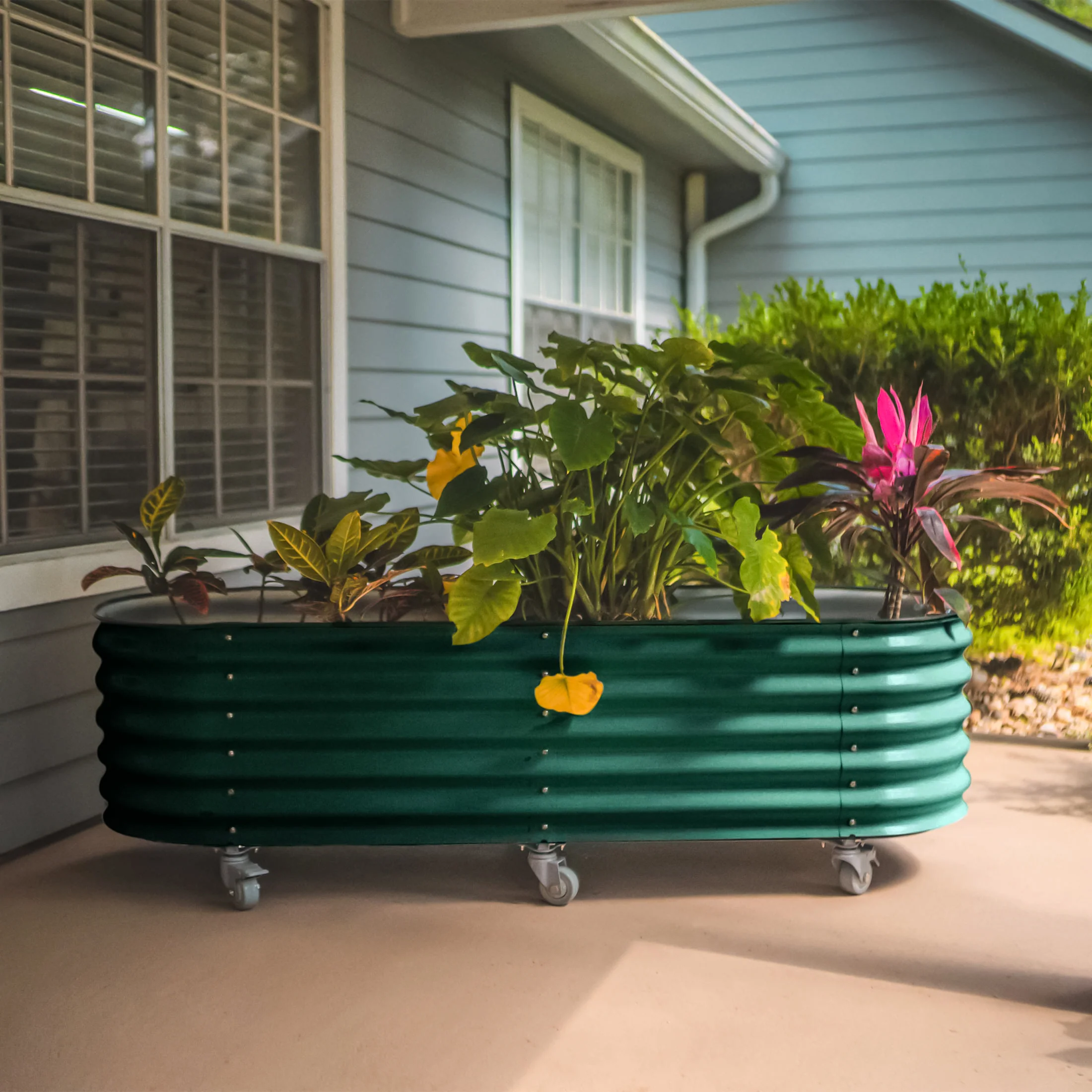 Self-Watering Rolling Garden Bed - 2' x 4' - Image 9