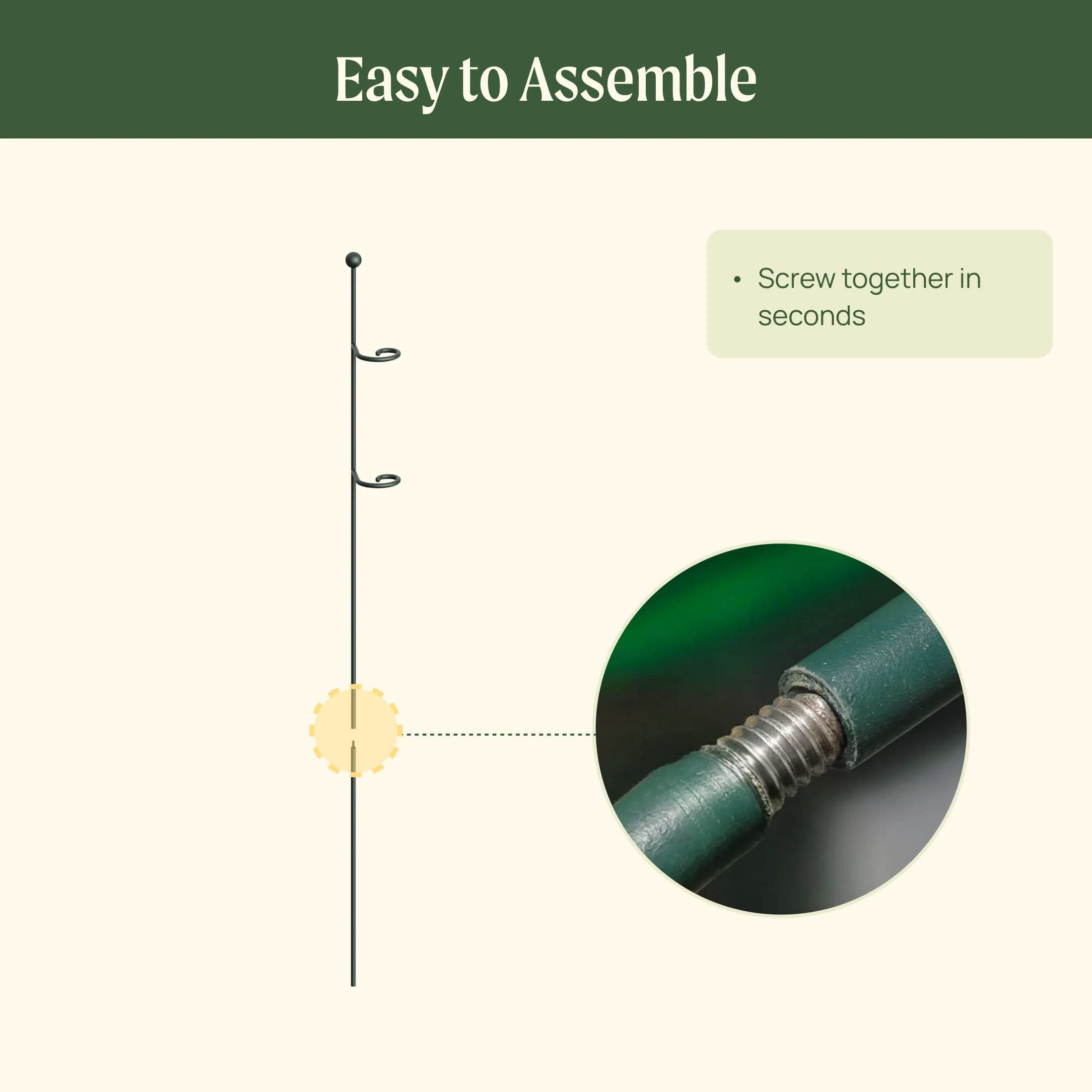 Single Stem Plant Support Loop - 3 Pack - Image 10