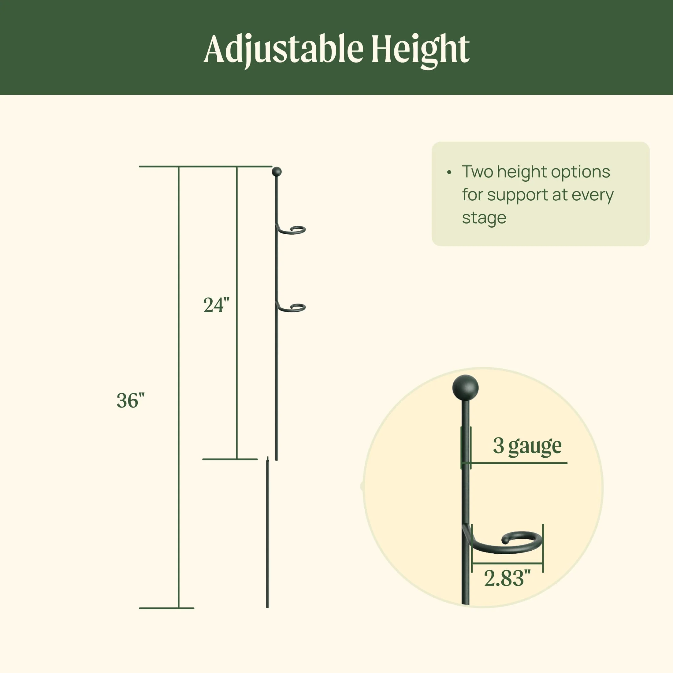 Single Stem Plant Support Loop - 3 Pack - Image 11